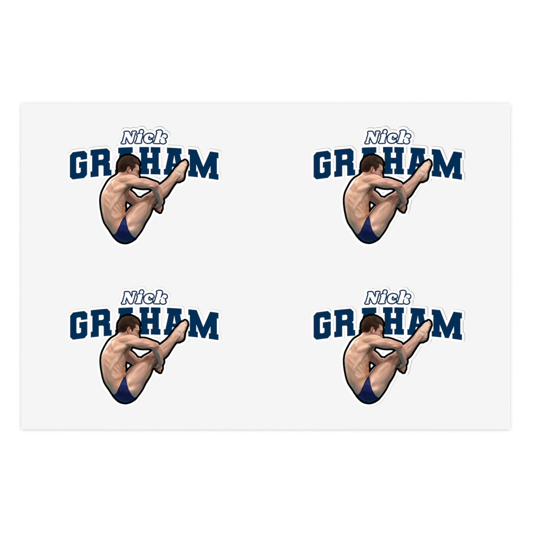 Sticker Sheet — character_name_arch in Classic