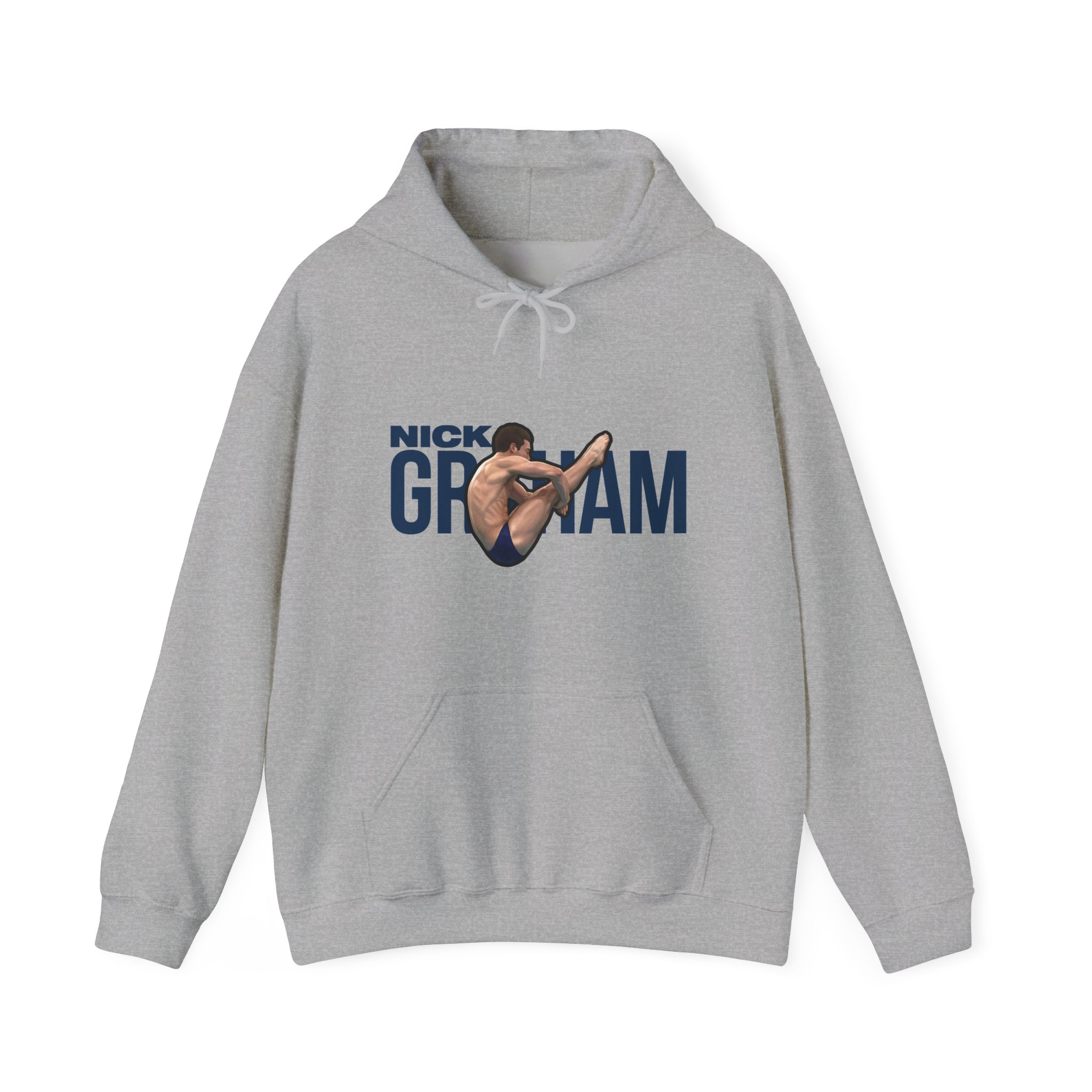 Hoodie — character_player_name in Grey