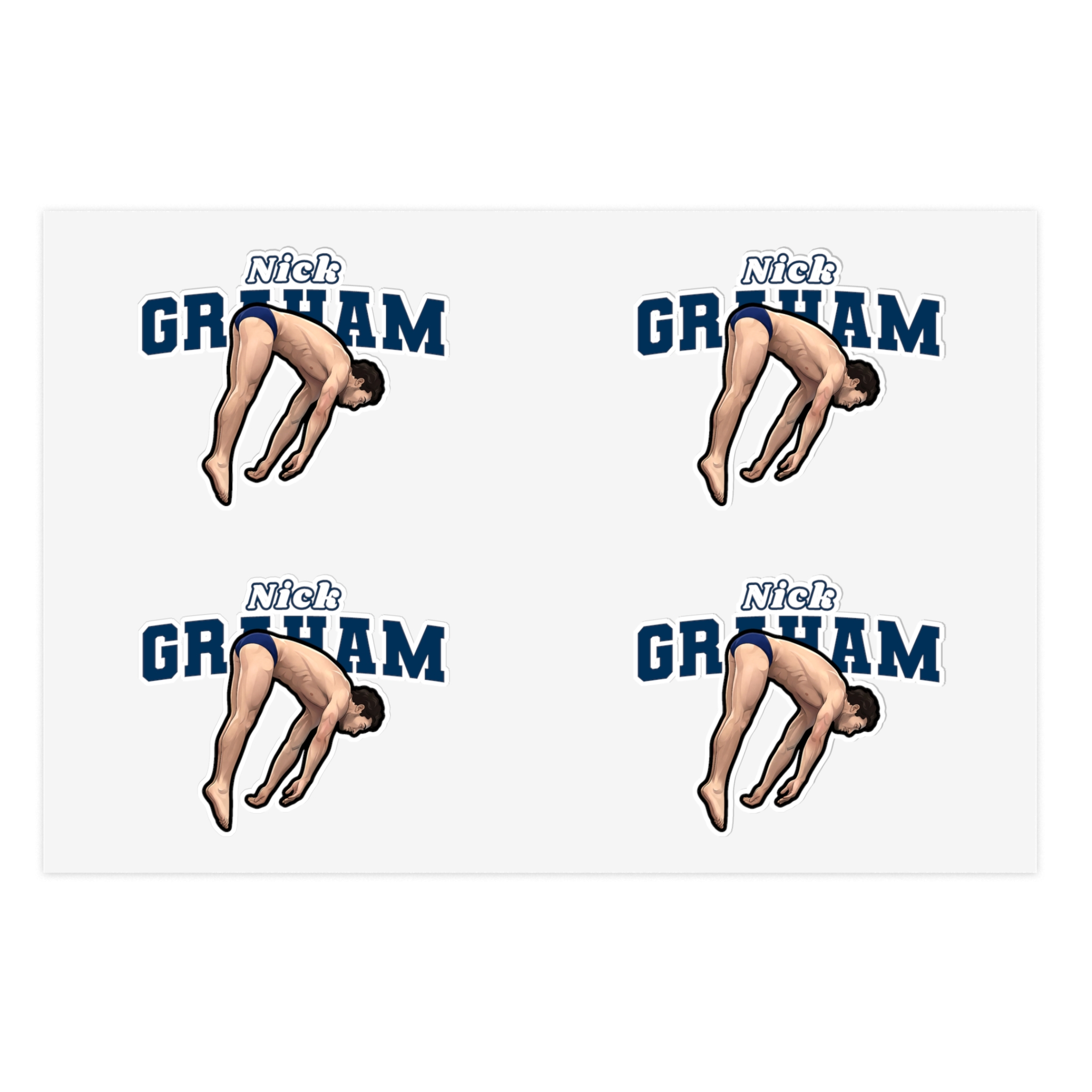 Sticker Sheet — character_name_arch in Classic
