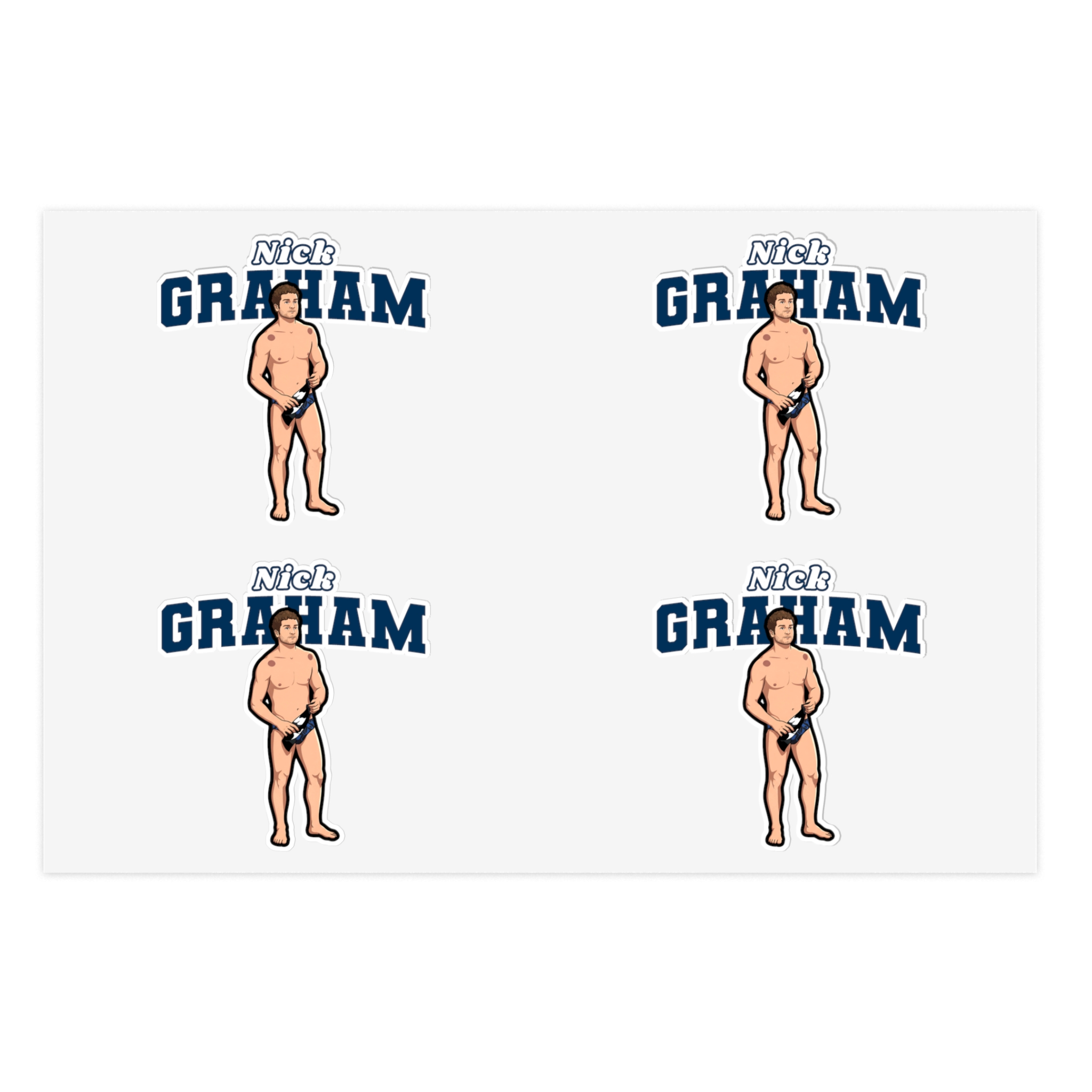 Sticker Sheet — character_name_arch in Classic