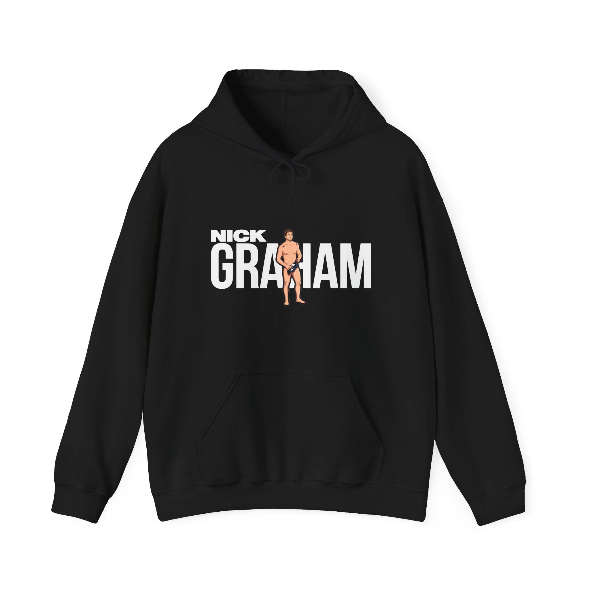 Hoodie — character_player_name in Black