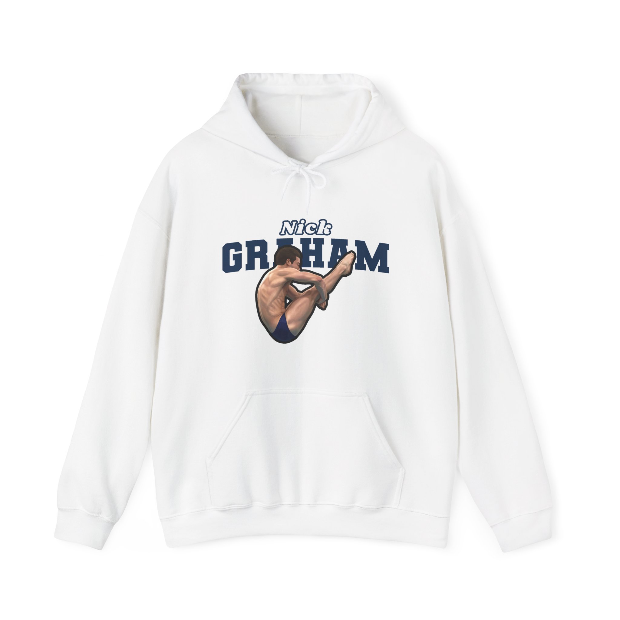 Hoodie — character_name_arch in White