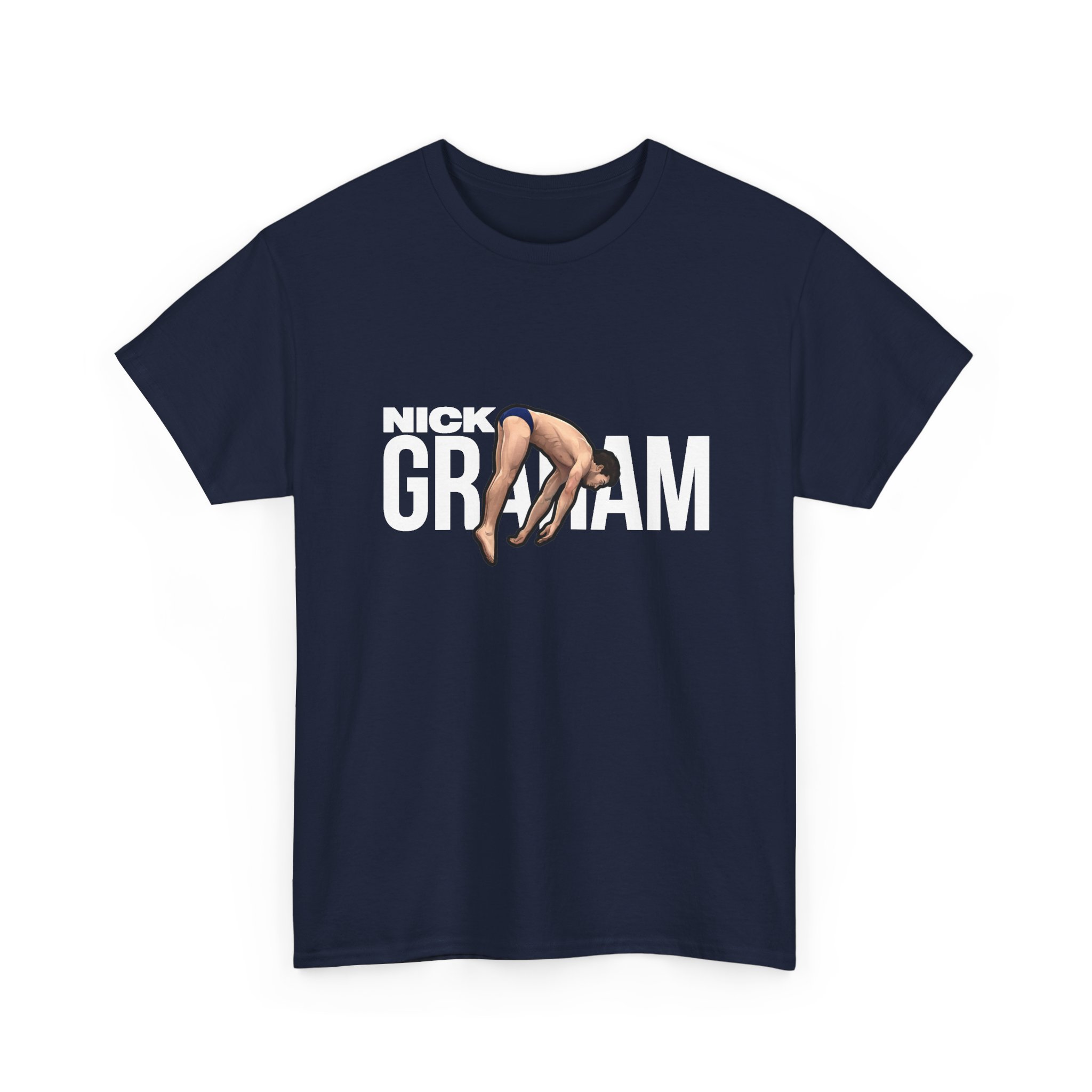 Tee — character_player_name in Navy