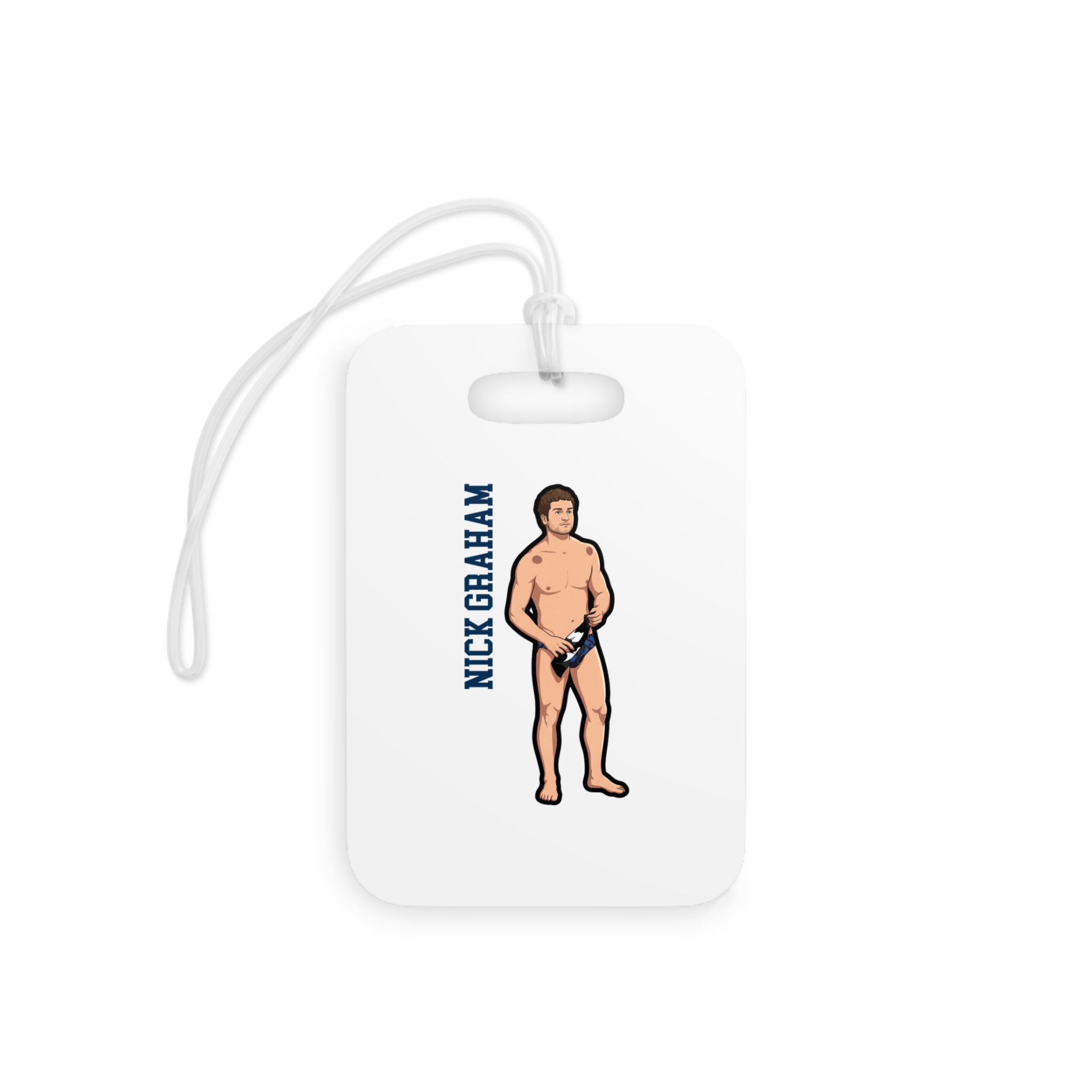 Bag Tag — character_name_vertical in Classic