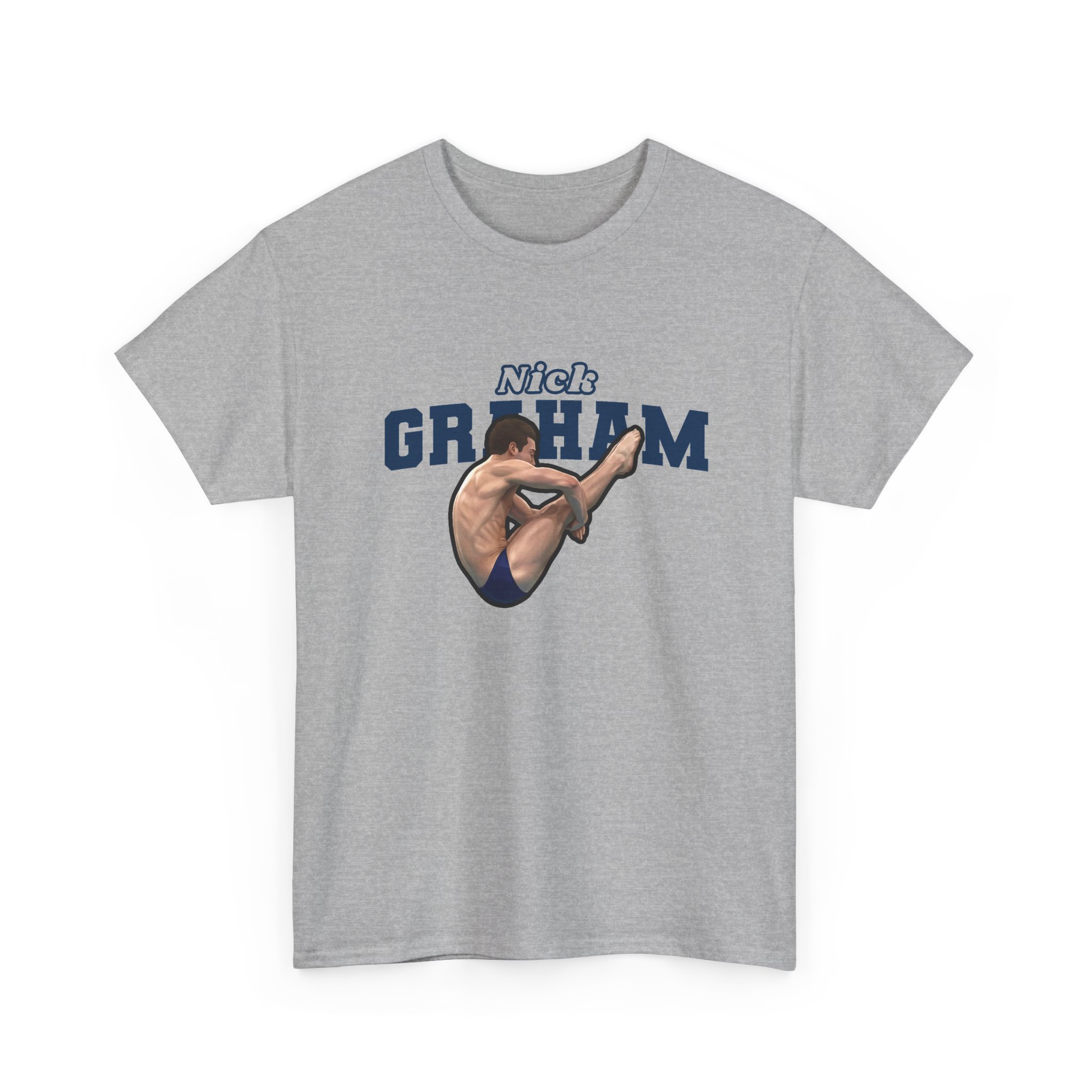 Tee — character_name_arch in Grey
