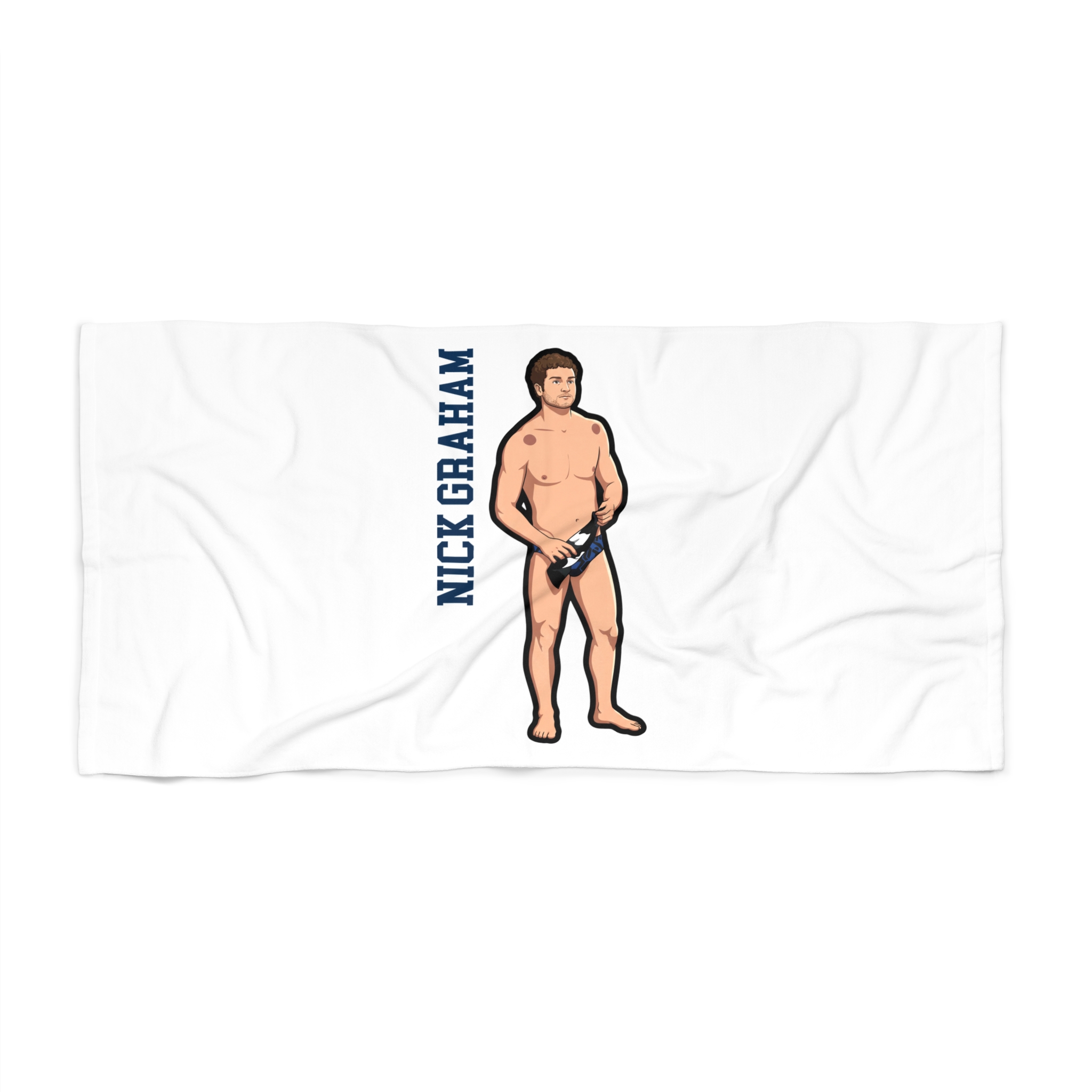 Beach Towel — character_name_vertical in Classic
