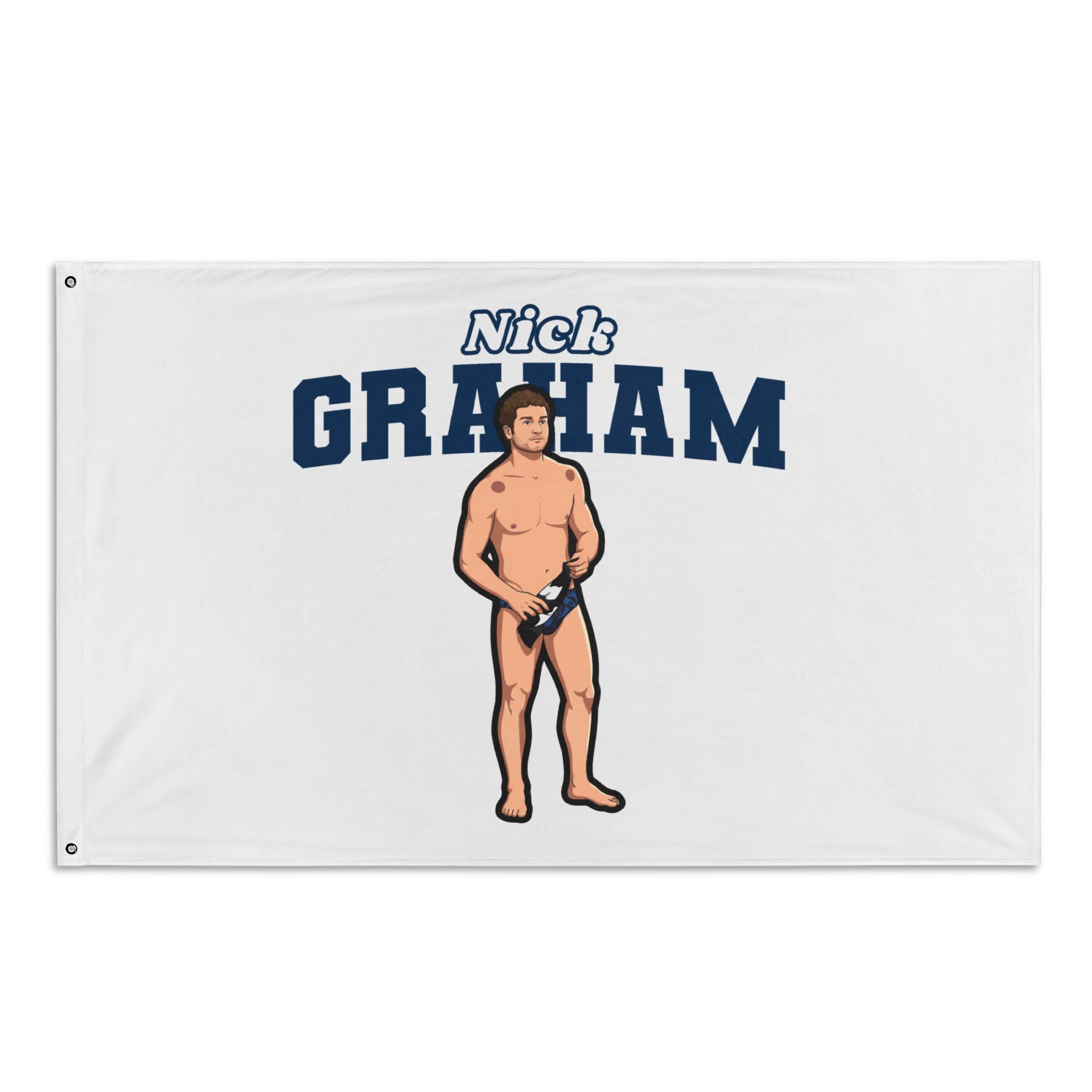 Flag (35 × 56 in) — character_name_arch in Classic