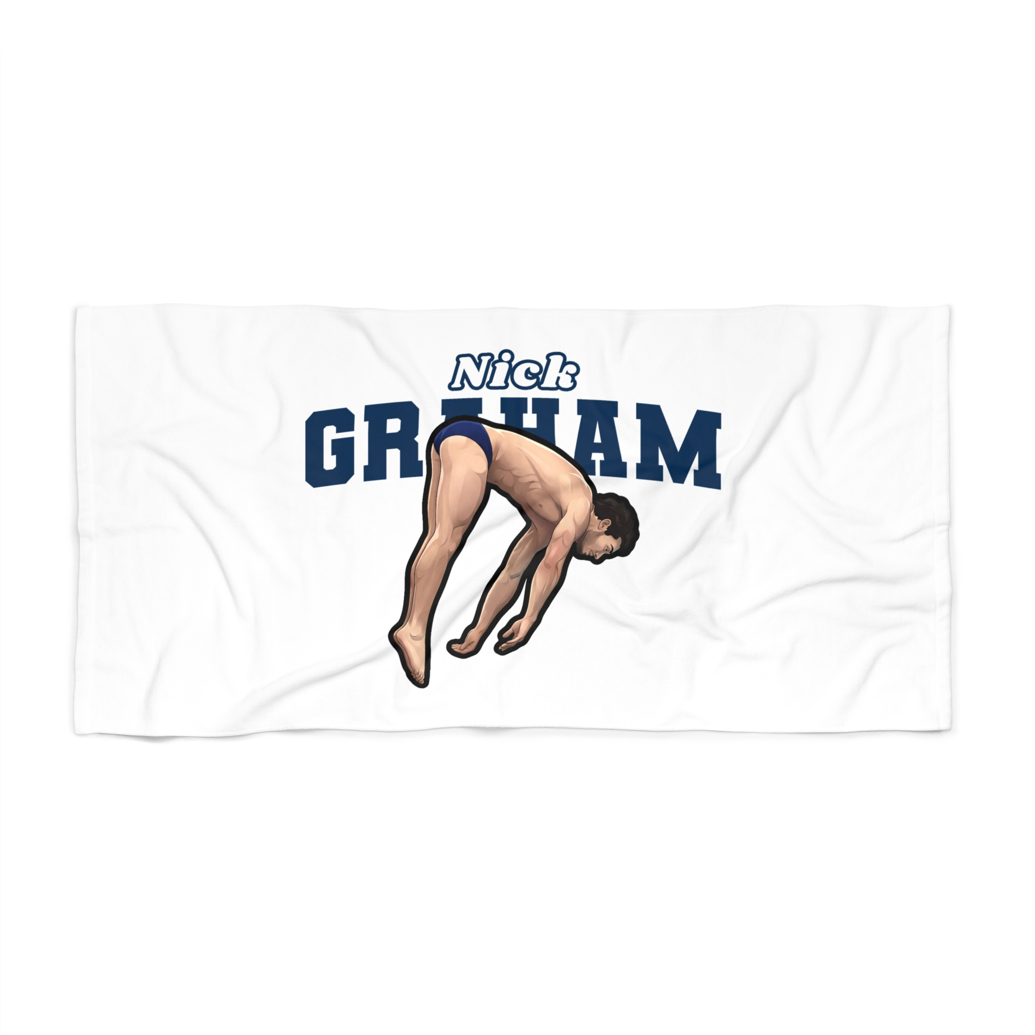 Beach Towel — character_name_arch in Classic