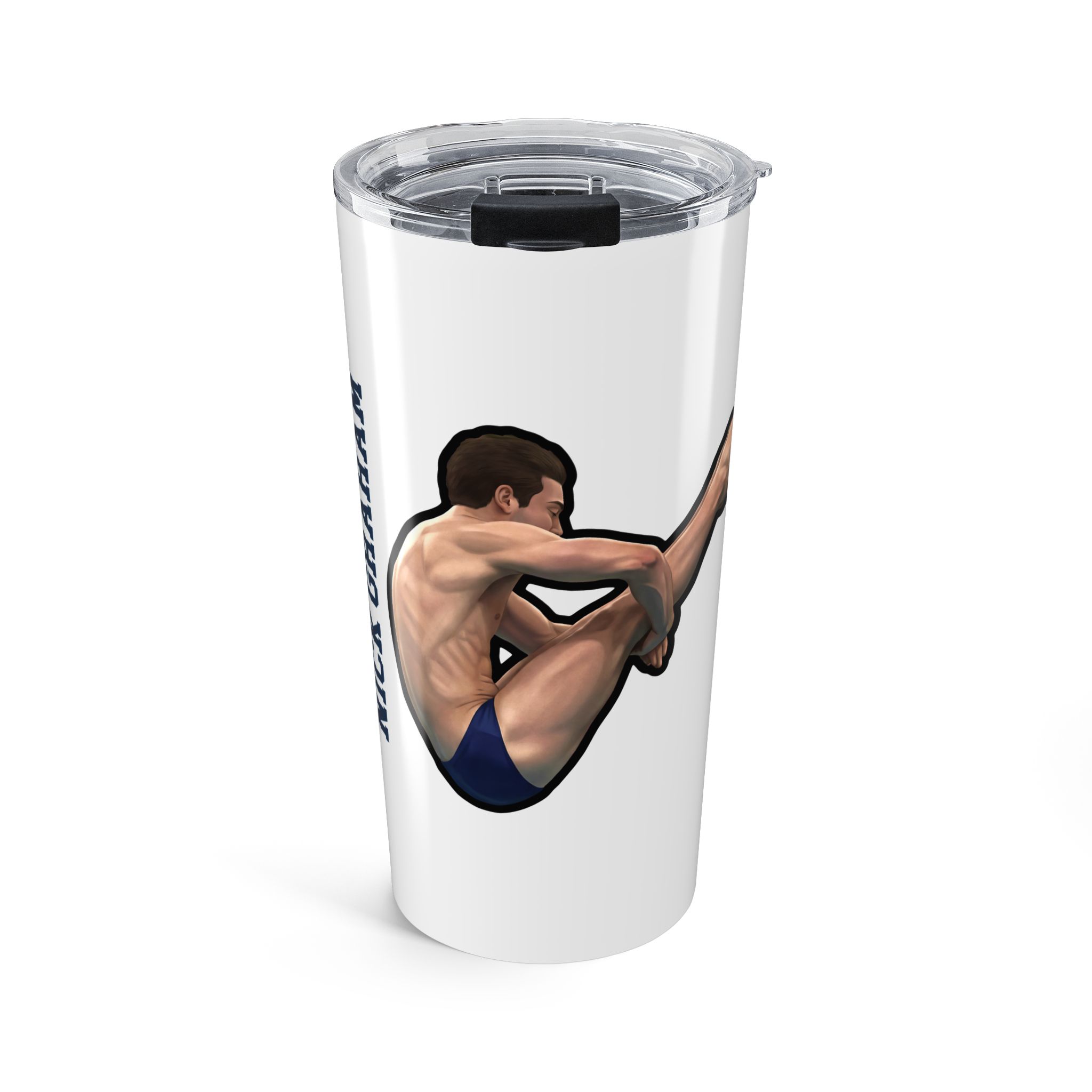 20oz Tumbler — character_name_vertical in Classic