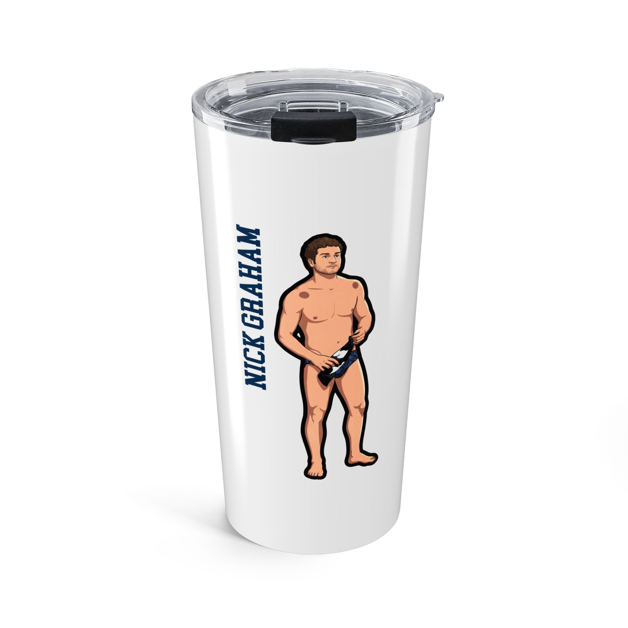 20oz Tumbler — character_name_vertical in Classic