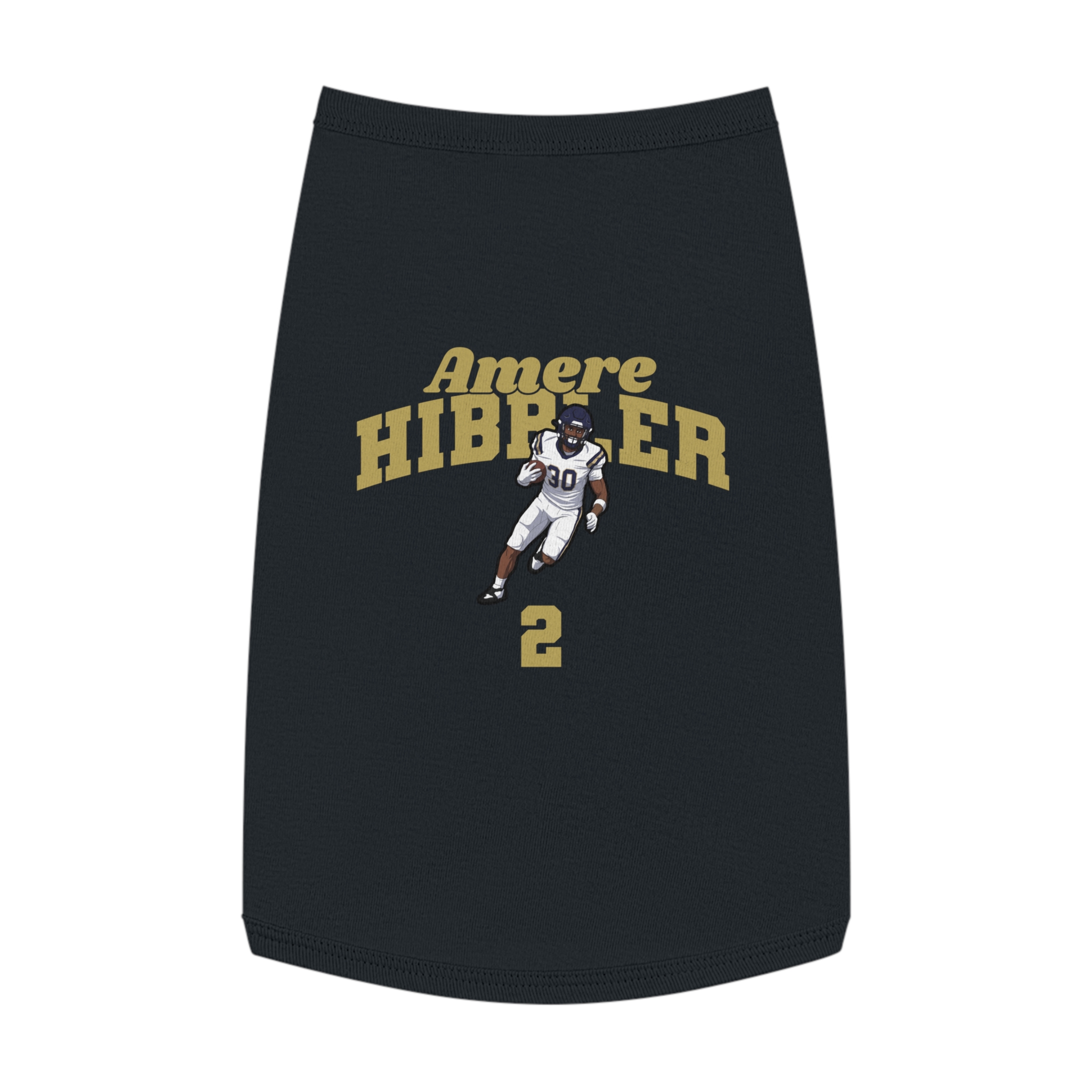 Pet Tank Top — character_signature_arch in Black