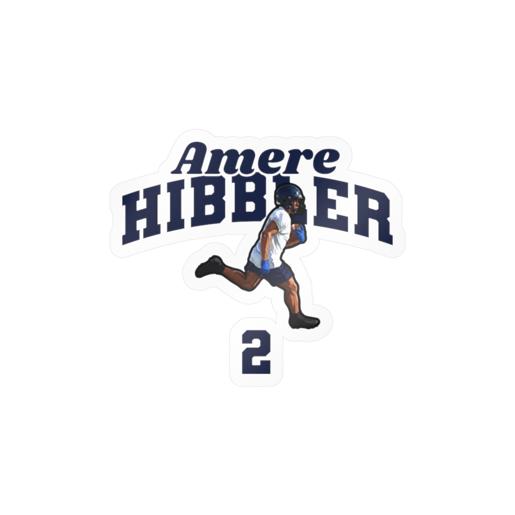 Vinyl Sticker — character_signature_arch in Classic