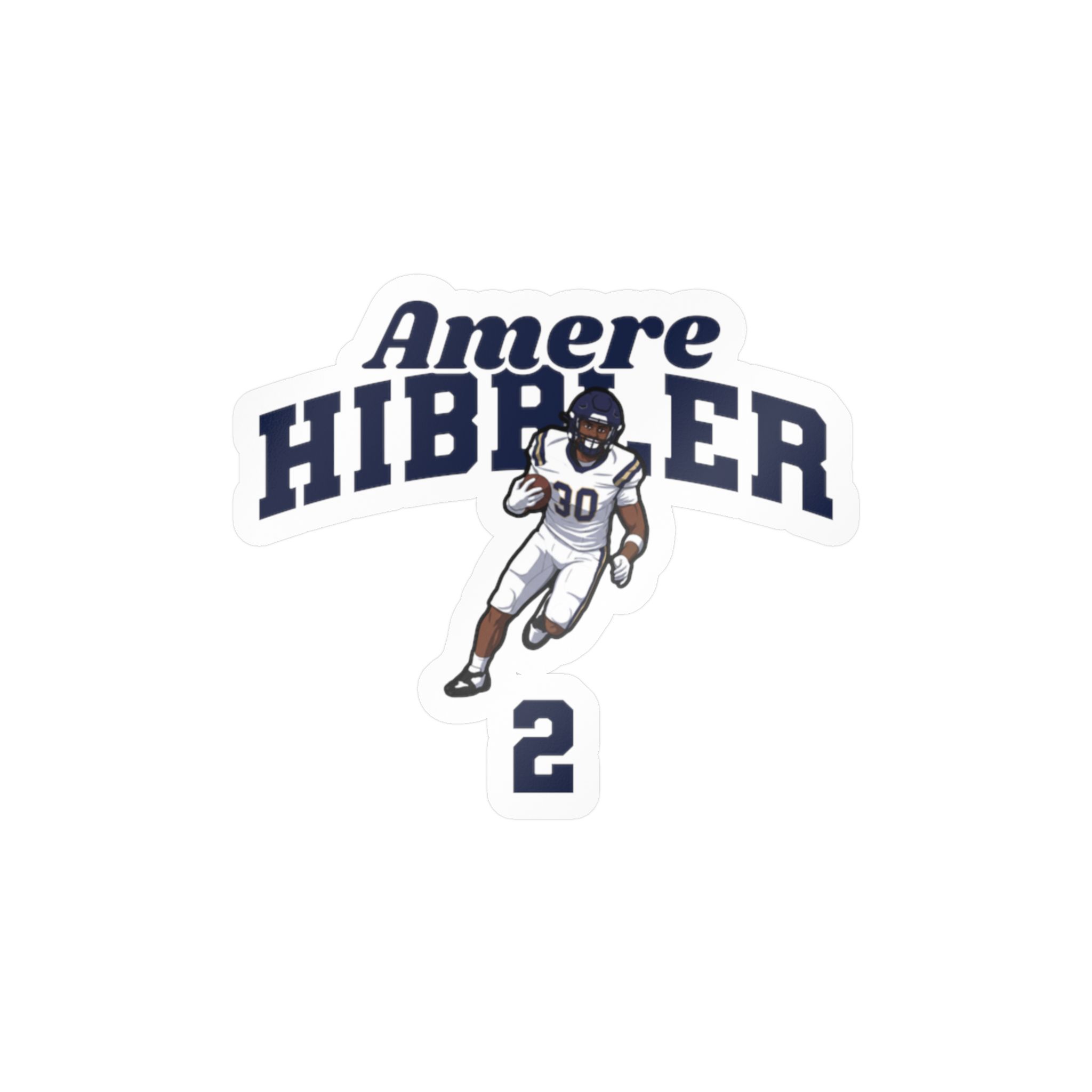 Vinyl Sticker — character_signature_arch in Classic