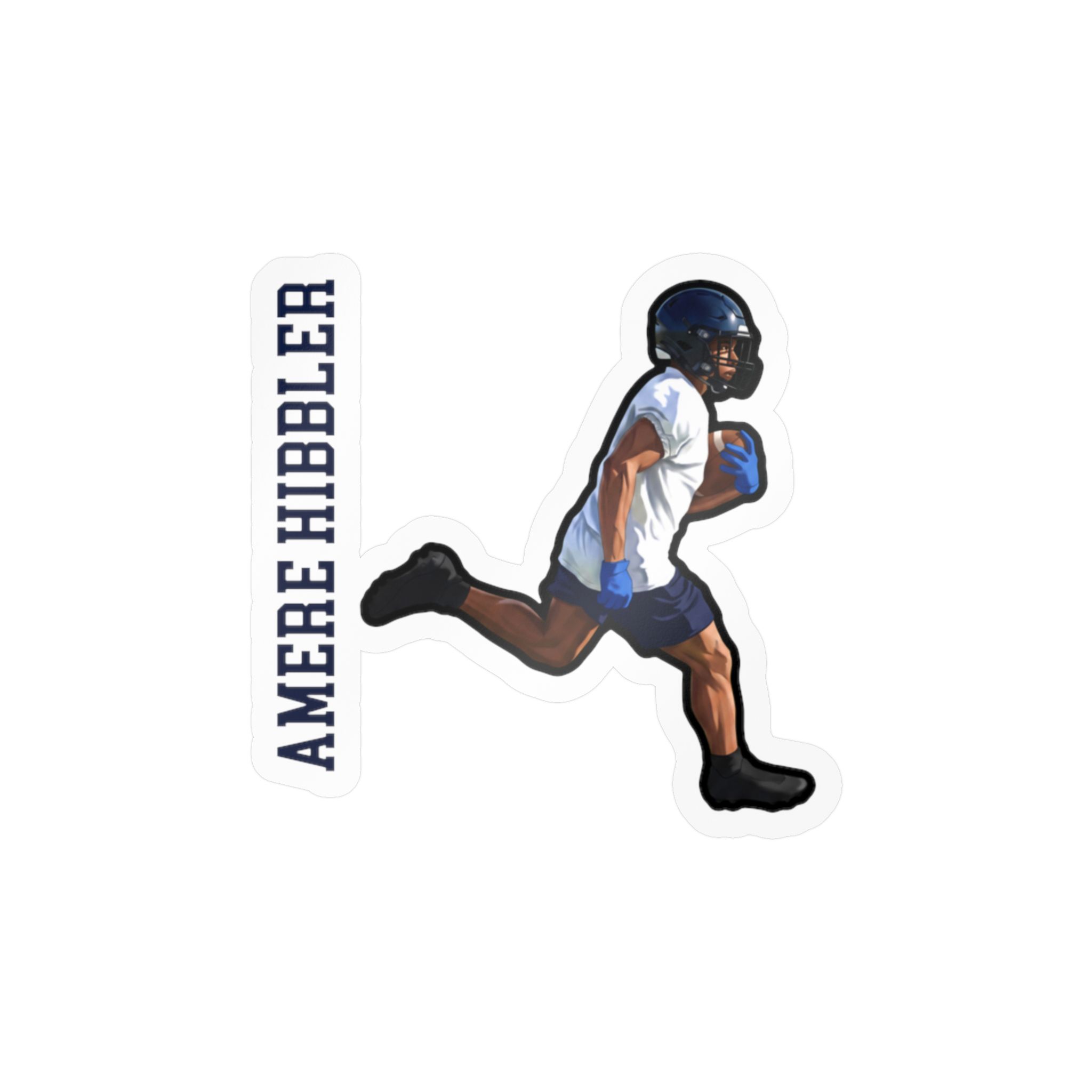 Vinyl Sticker — character_name_vertical in Classic