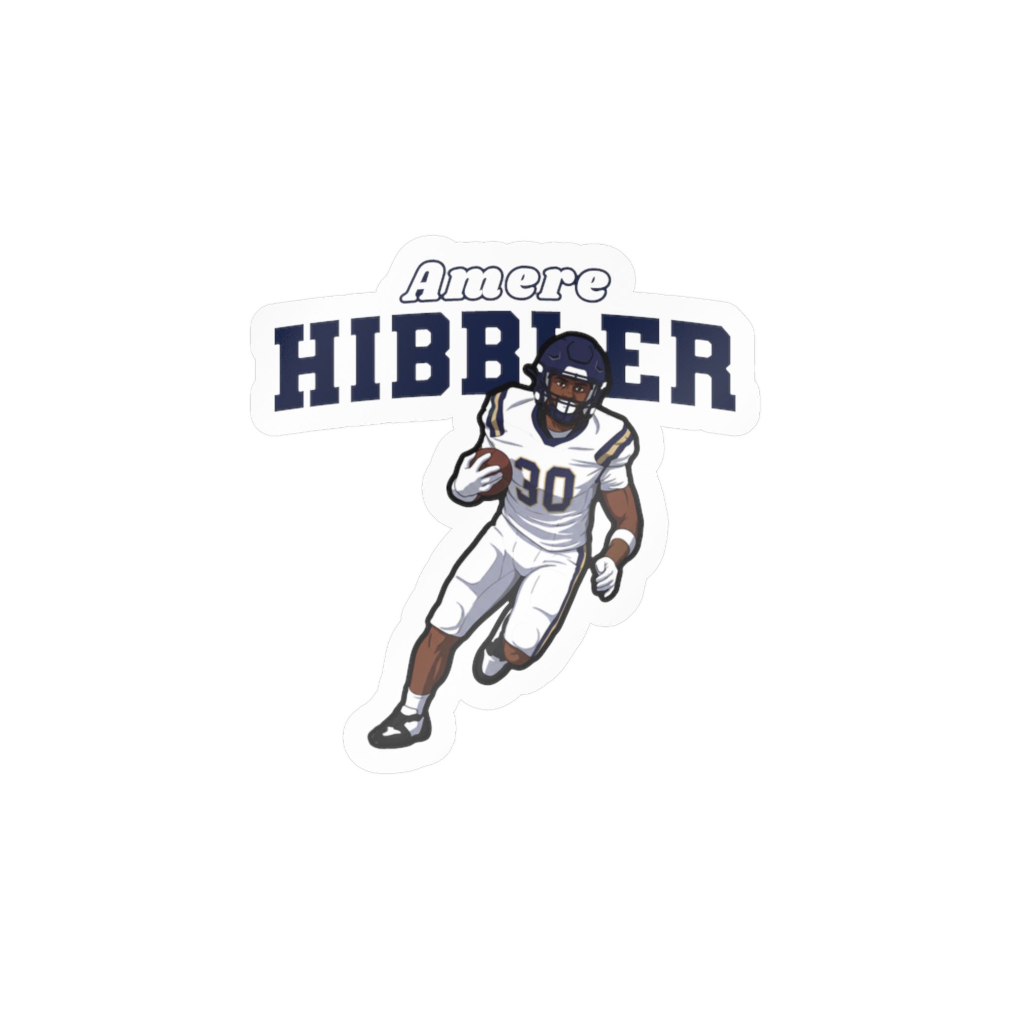 Vinyl Sticker — character_name_arch in Classic