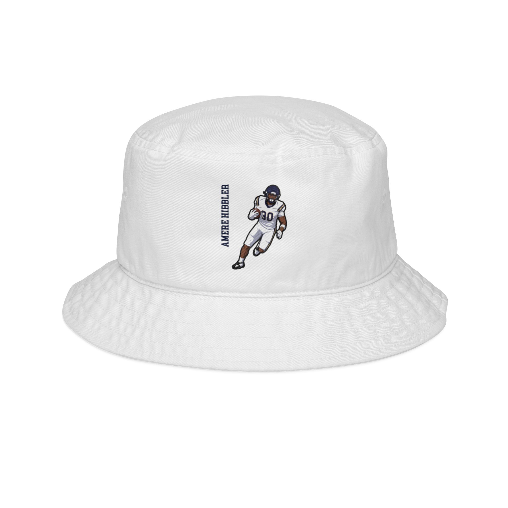 Bucket Hat — character_name_vertical in White
