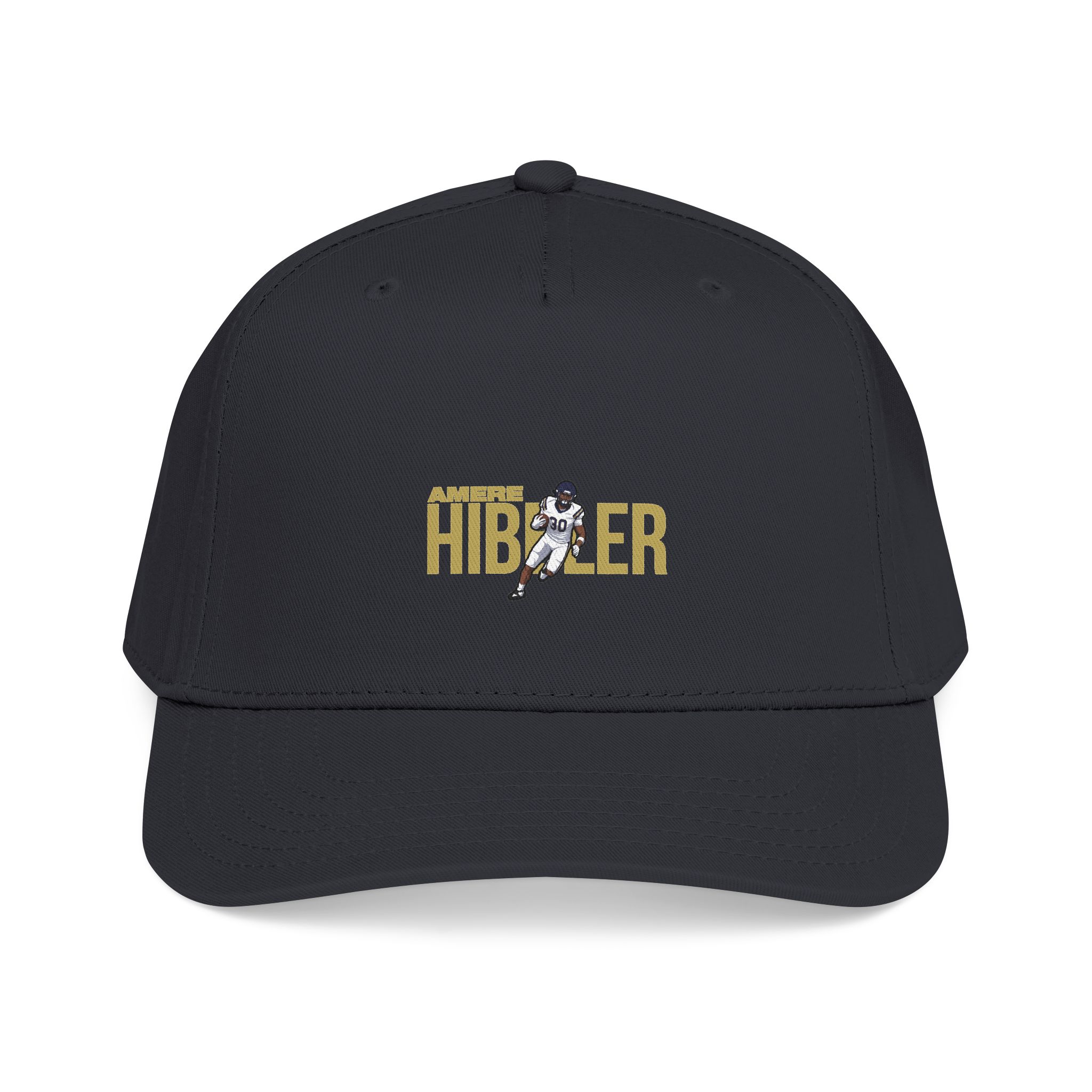 Baseball Cap — character_player_name in Black