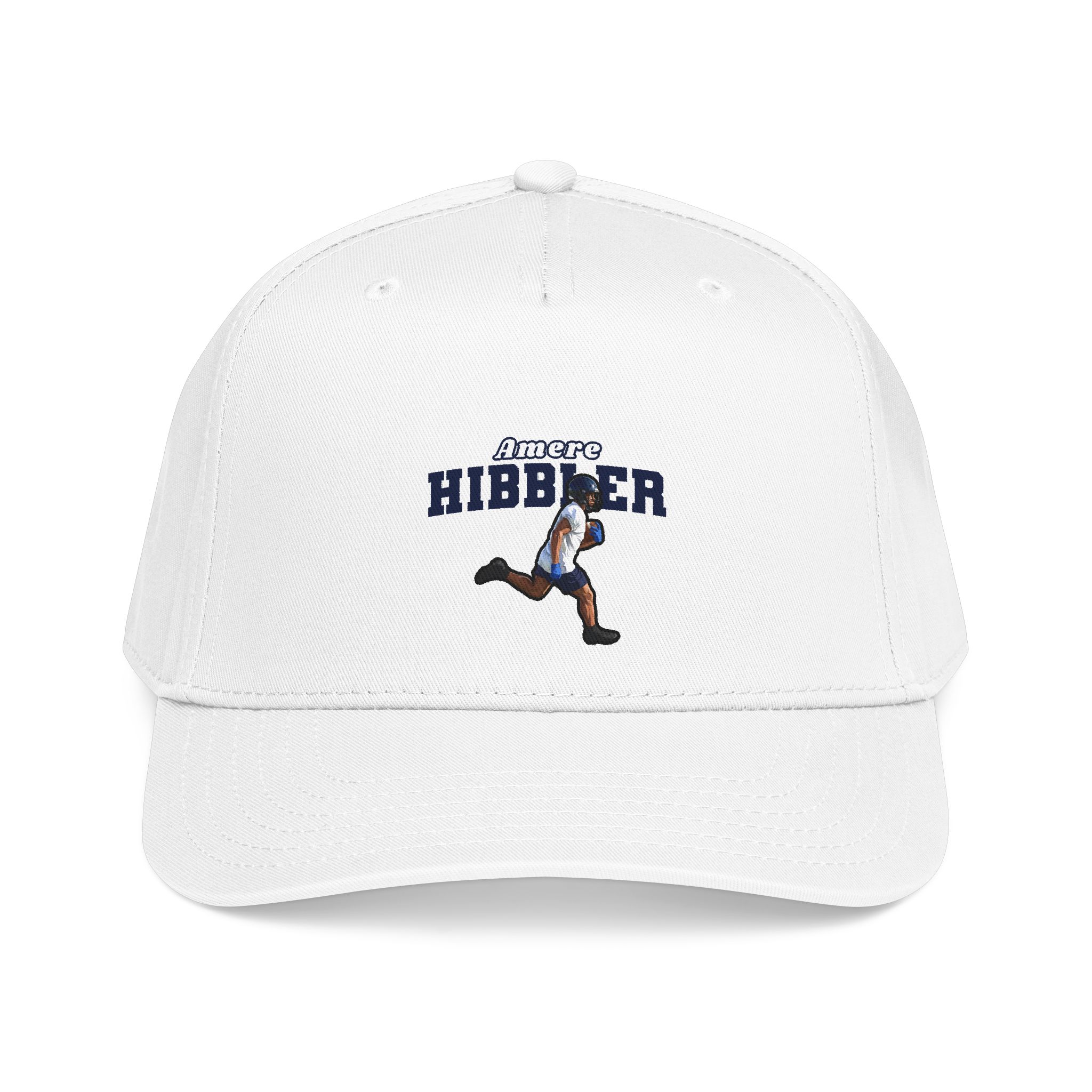 Baseball Cap — character_name_arch in White