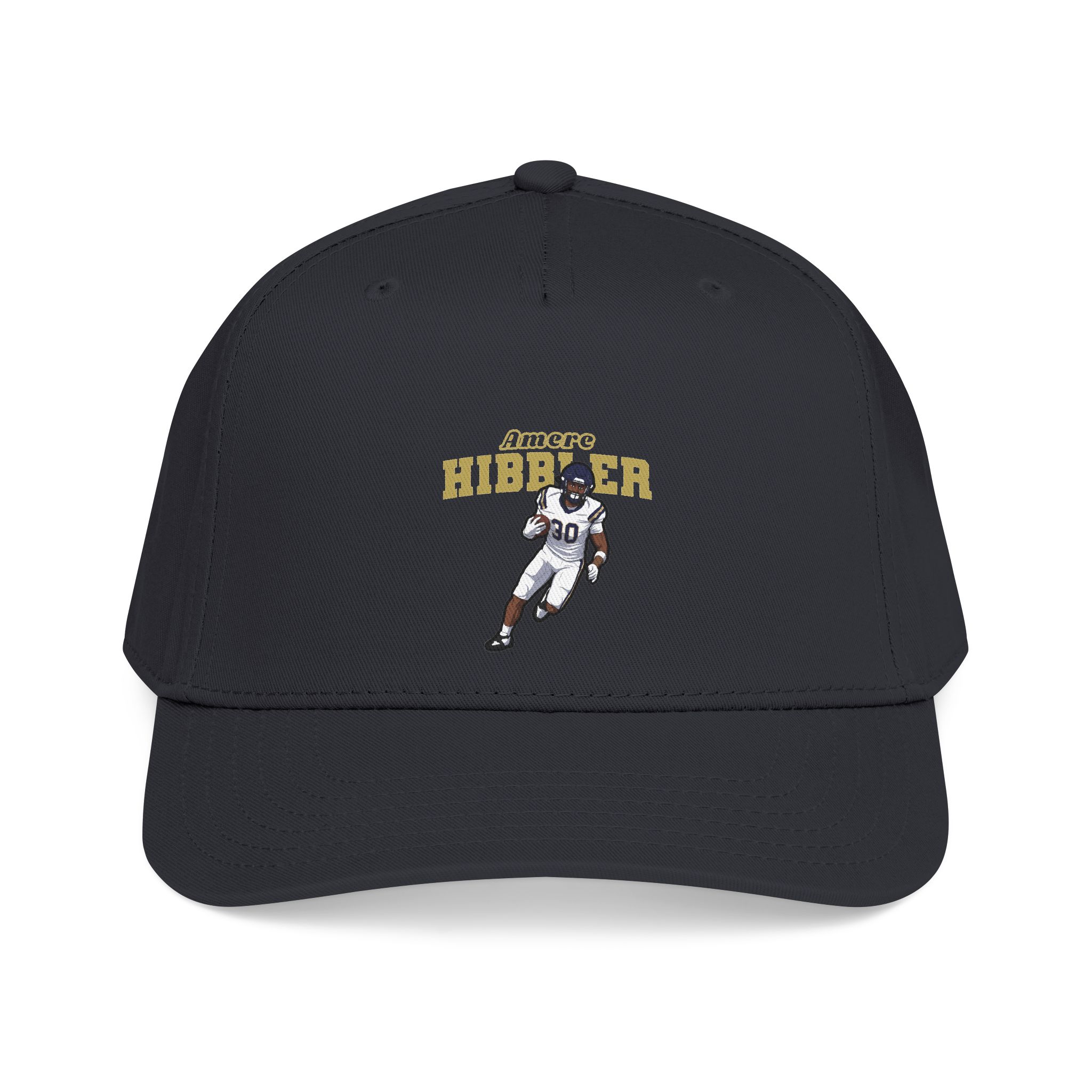 Baseball Cap — character_name_arch in Black