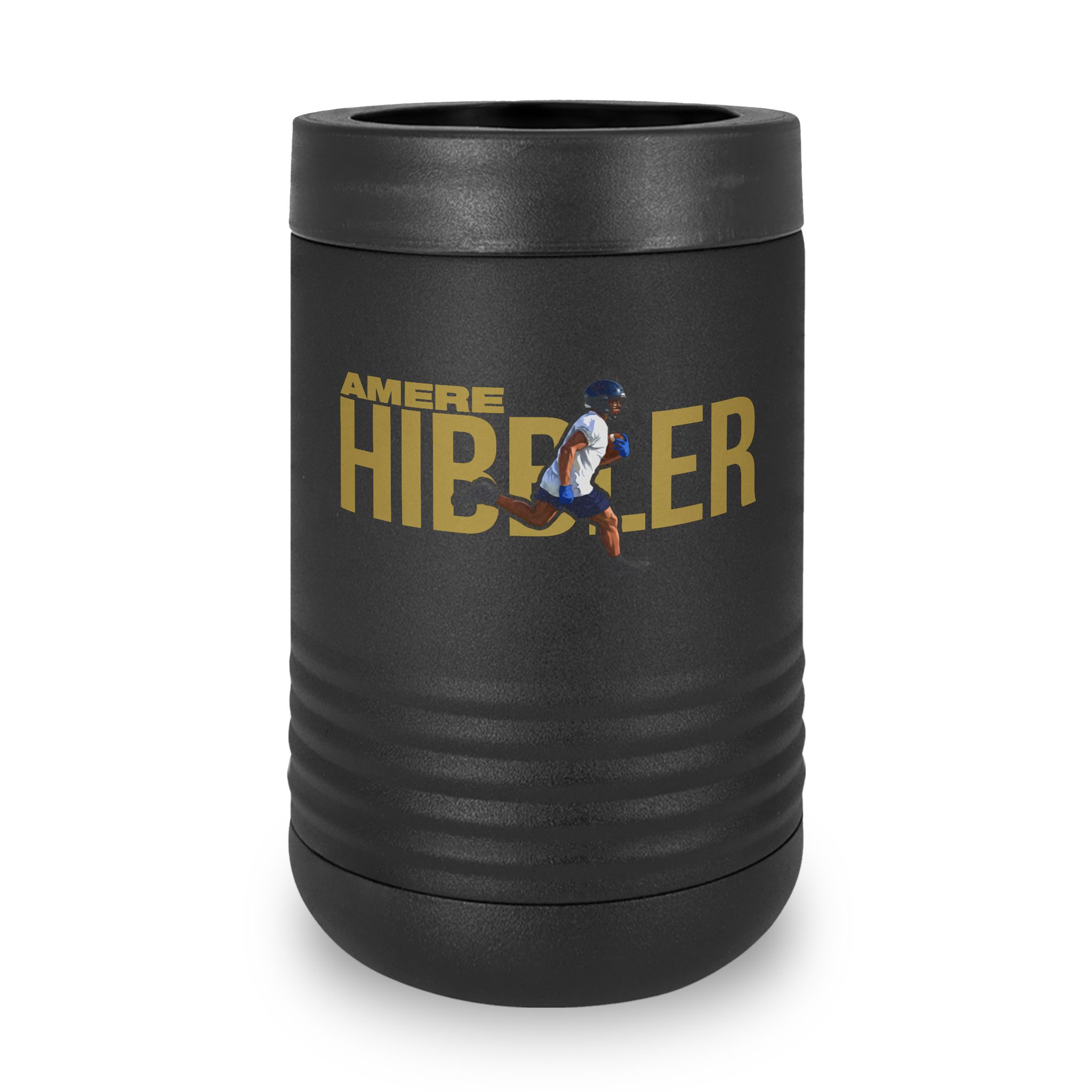 Stainless Can Cooler — character_player_name in Black