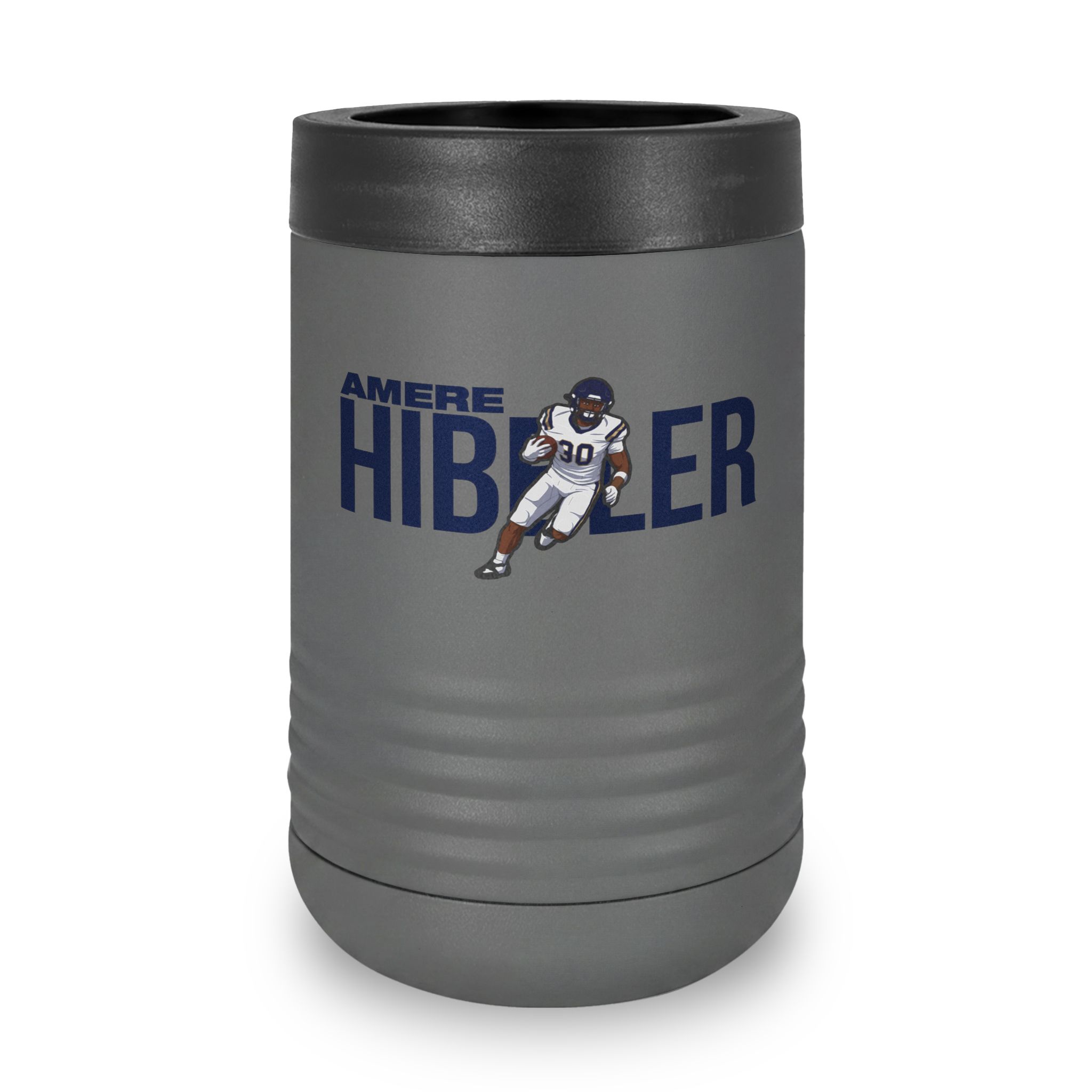Stainless Can Cooler — character_player_name in Grey
