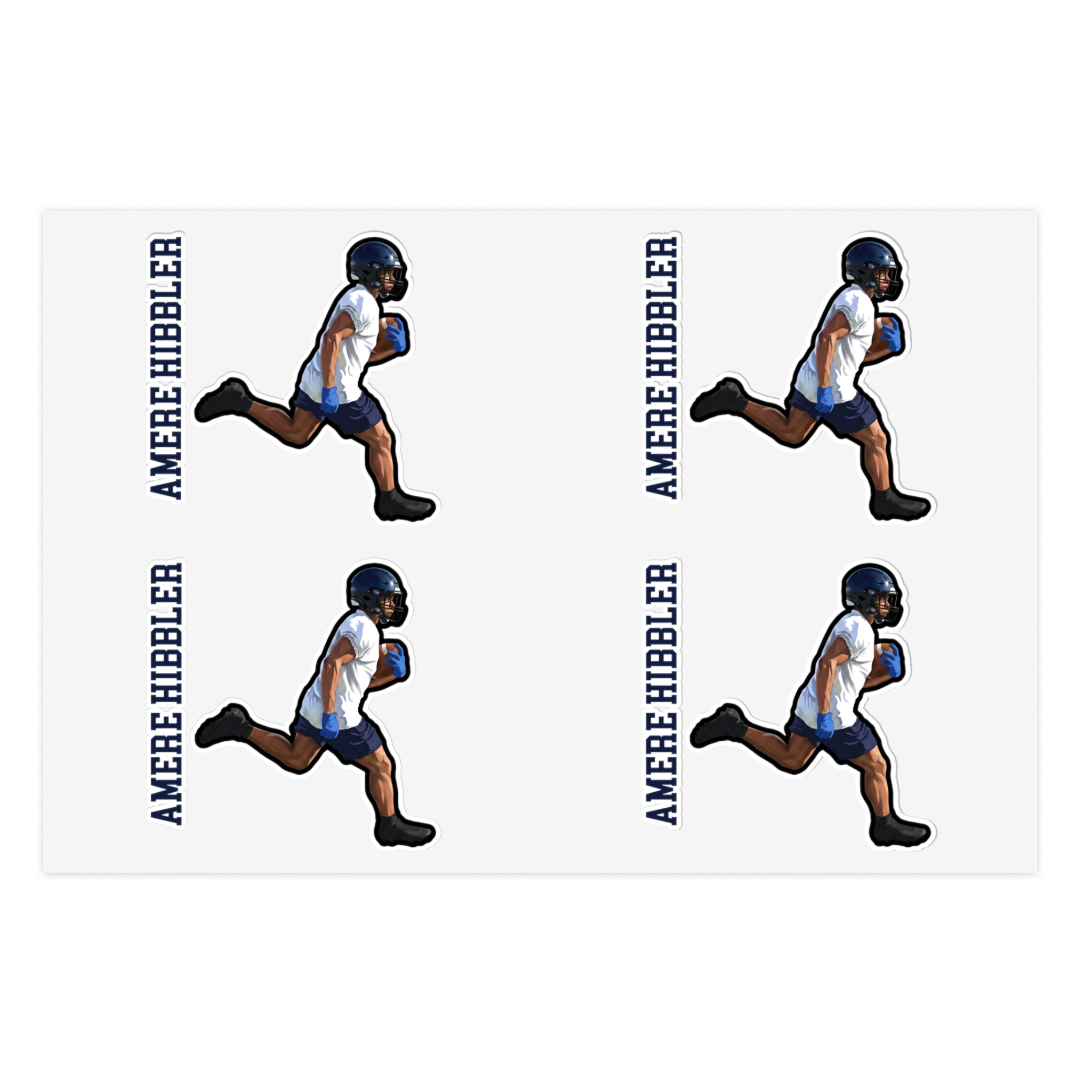 Sticker Sheet — character_name_vertical in Classic