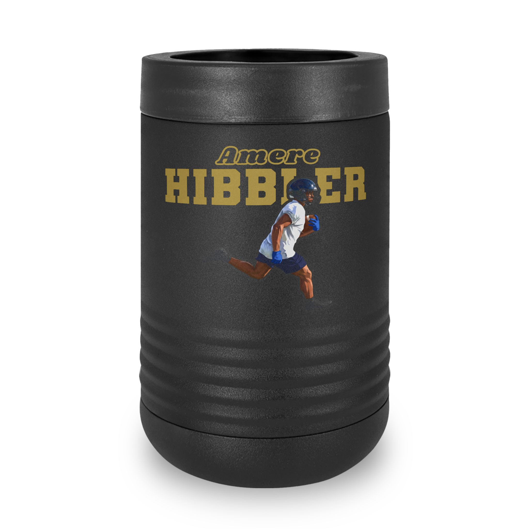 Stainless Can Cooler — character_name_arch in Black