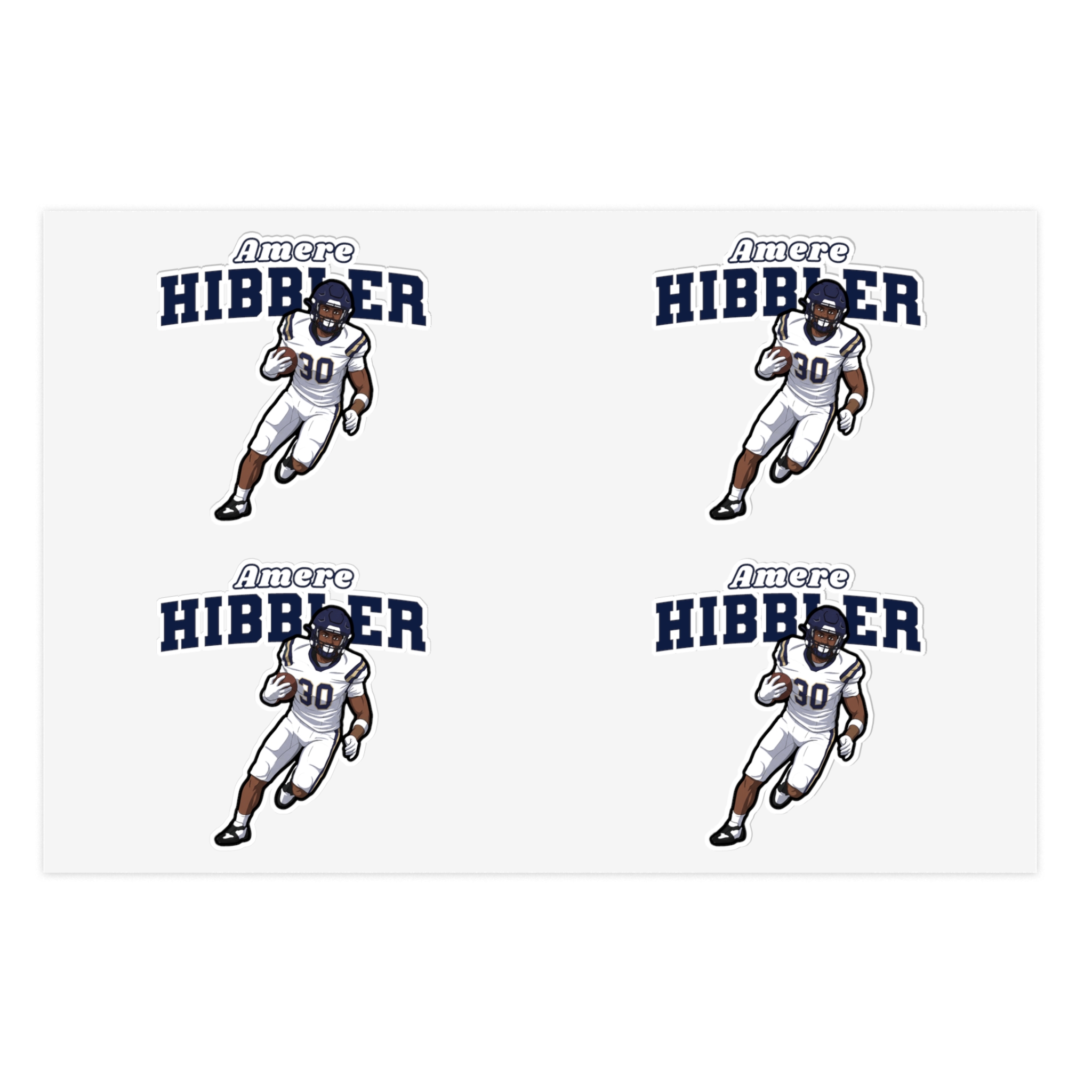 Sticker Sheet — character_name_arch in Classic