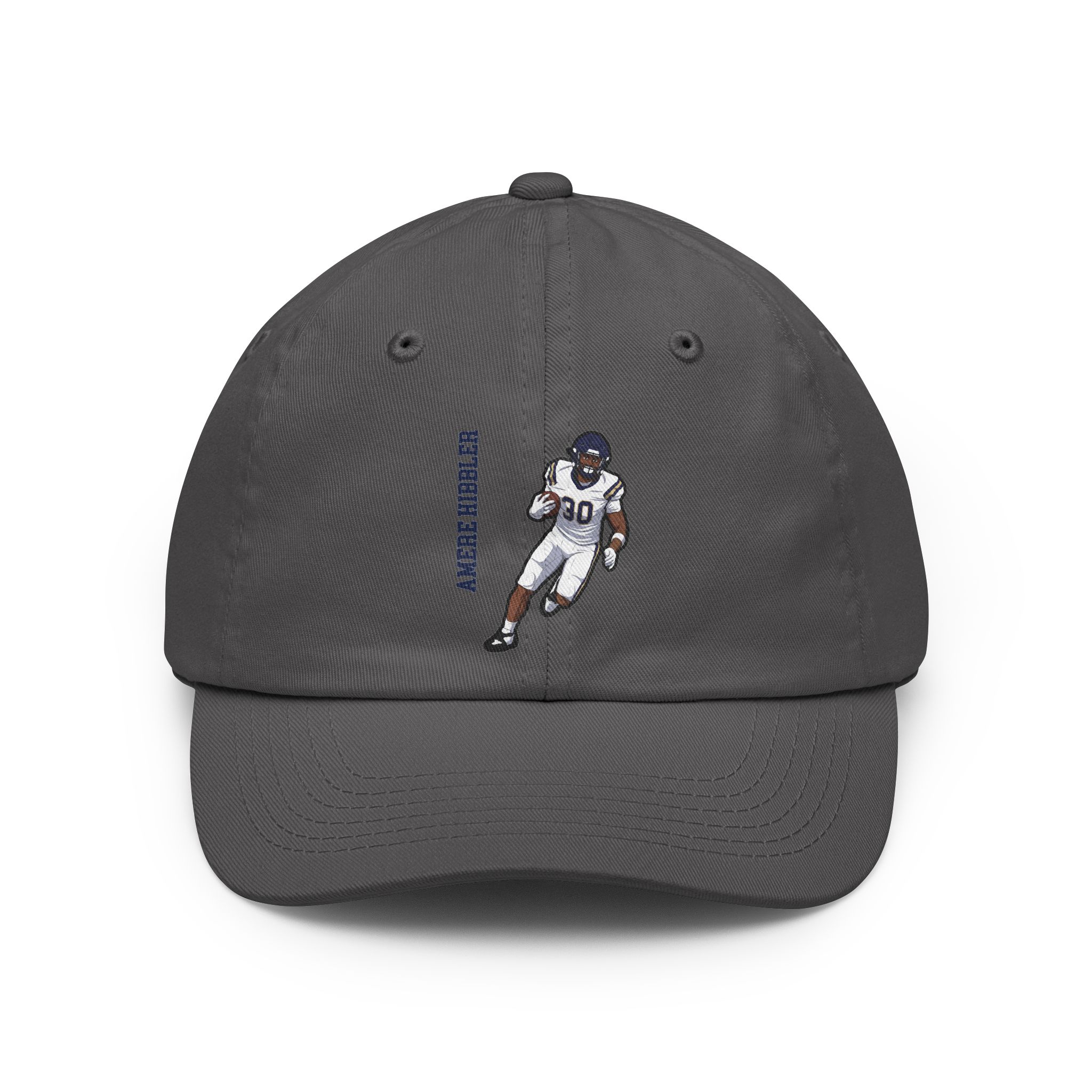 Classic Cap — character_name_vertical in Grey