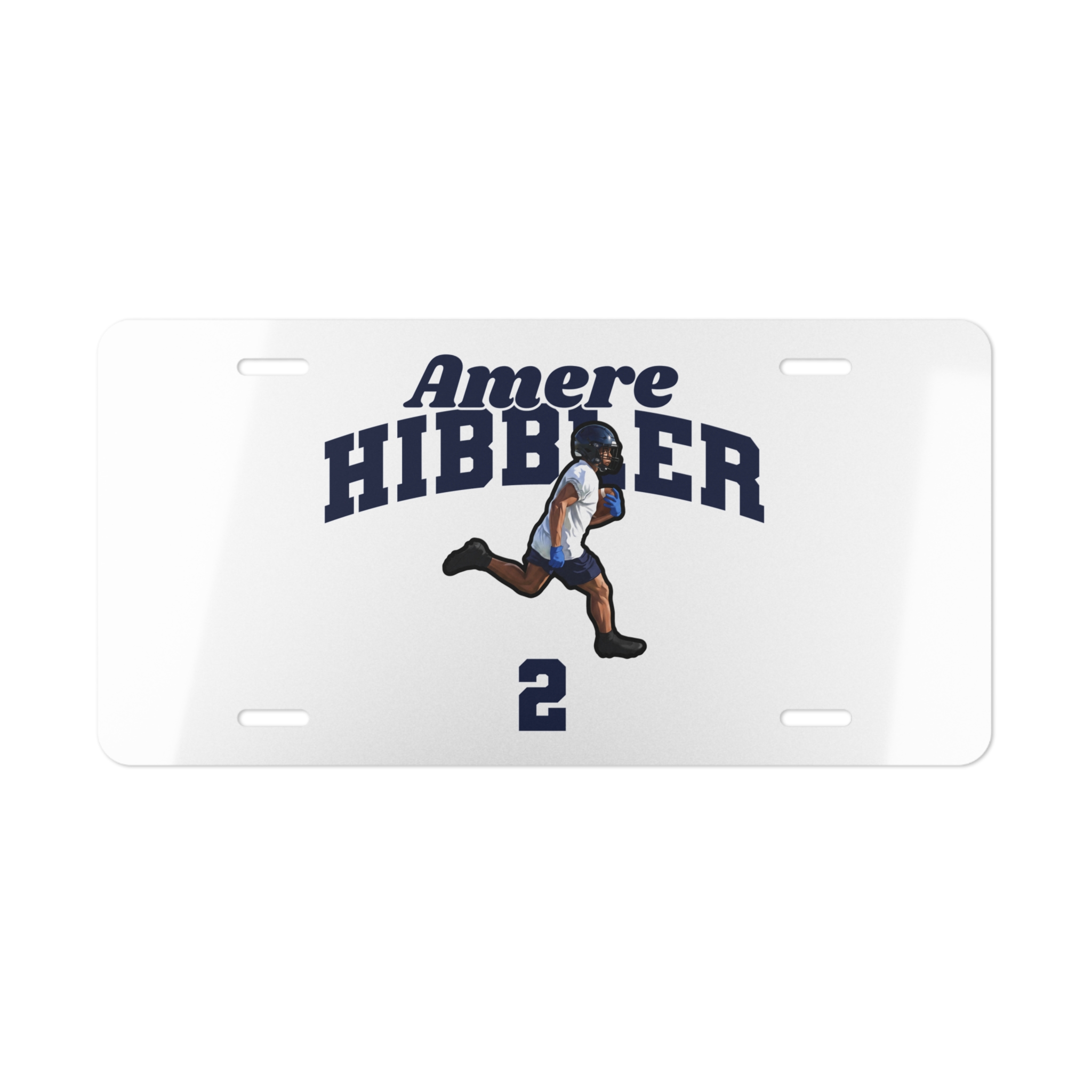 License Plate — character_signature_arch in Classic