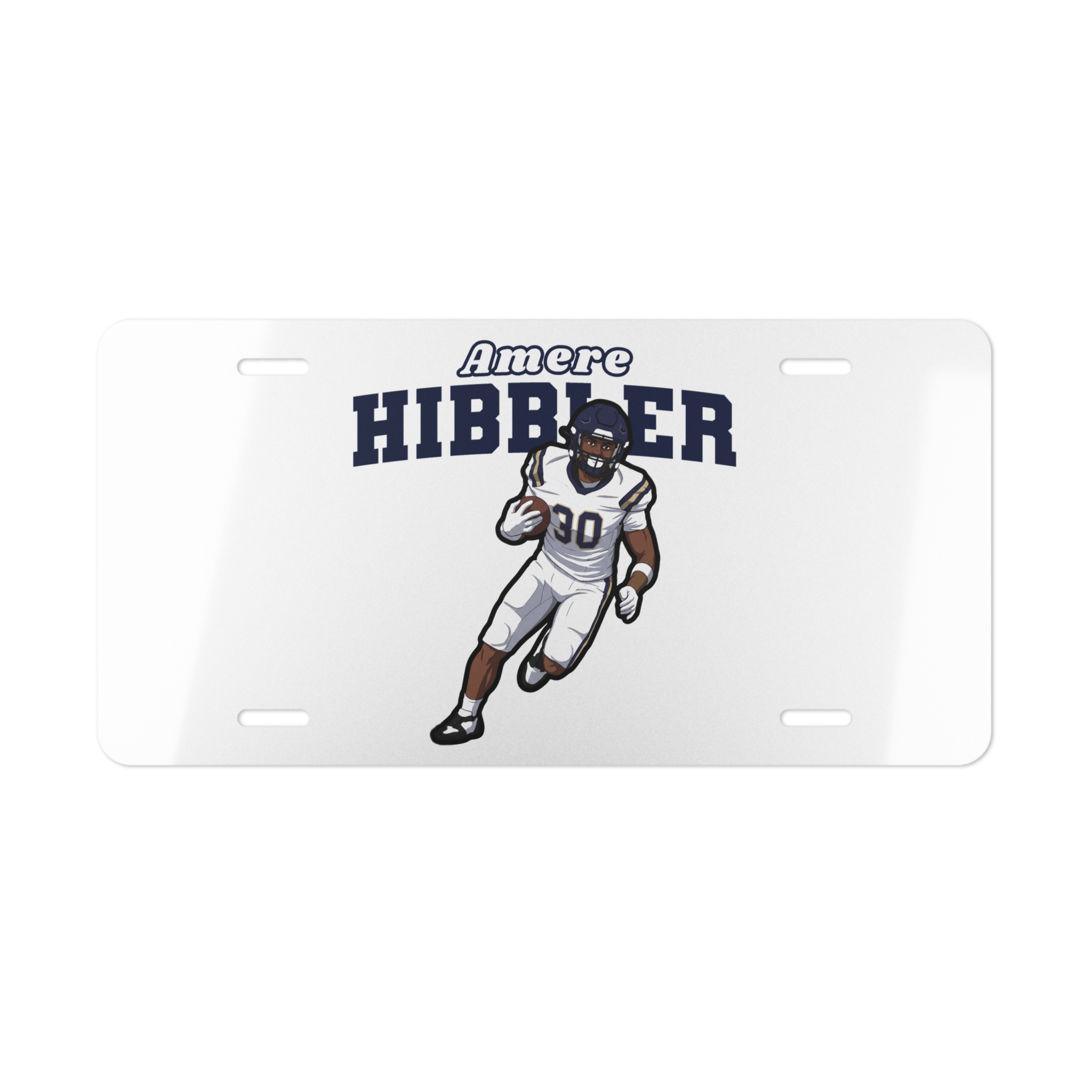 License Plate — character_name_arch in Classic