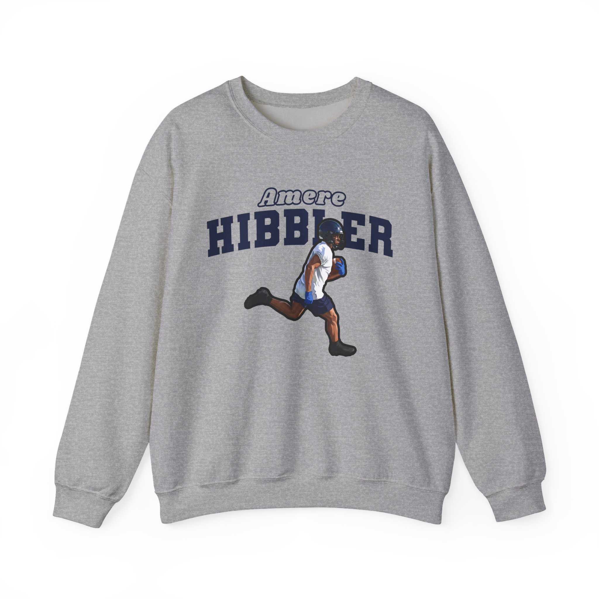 Crewneck Sweatshirt — character_name_arch in Grey