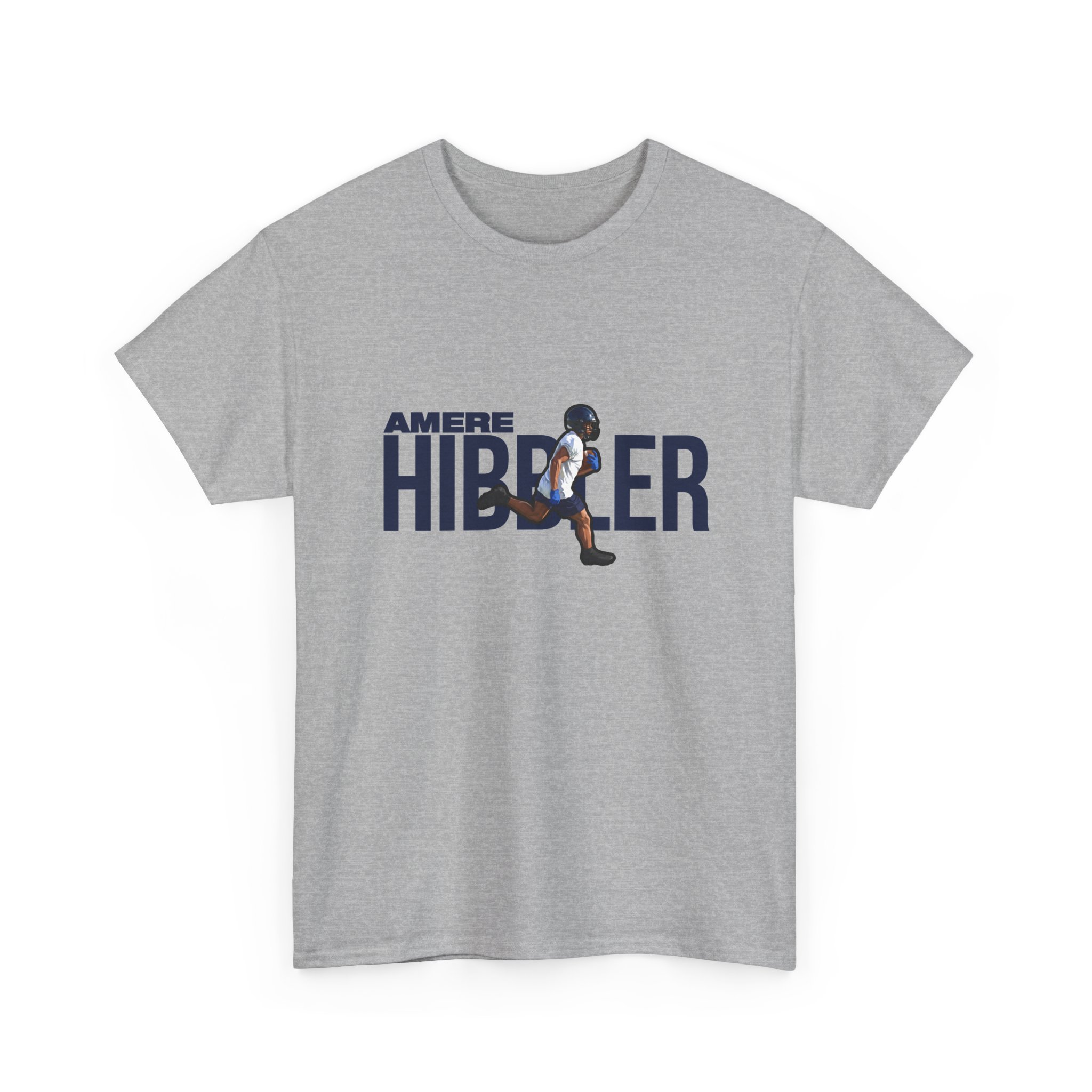 Tee — character_player_name in Grey