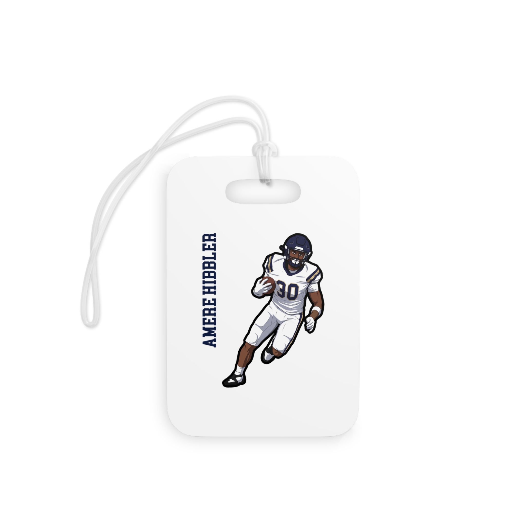 Bag Tag — character_name_vertical in Classic