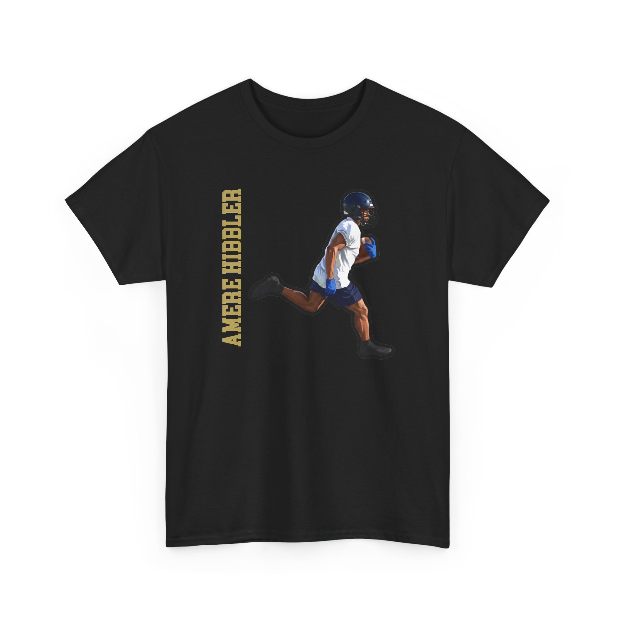 Tee — character_name_vertical in Black