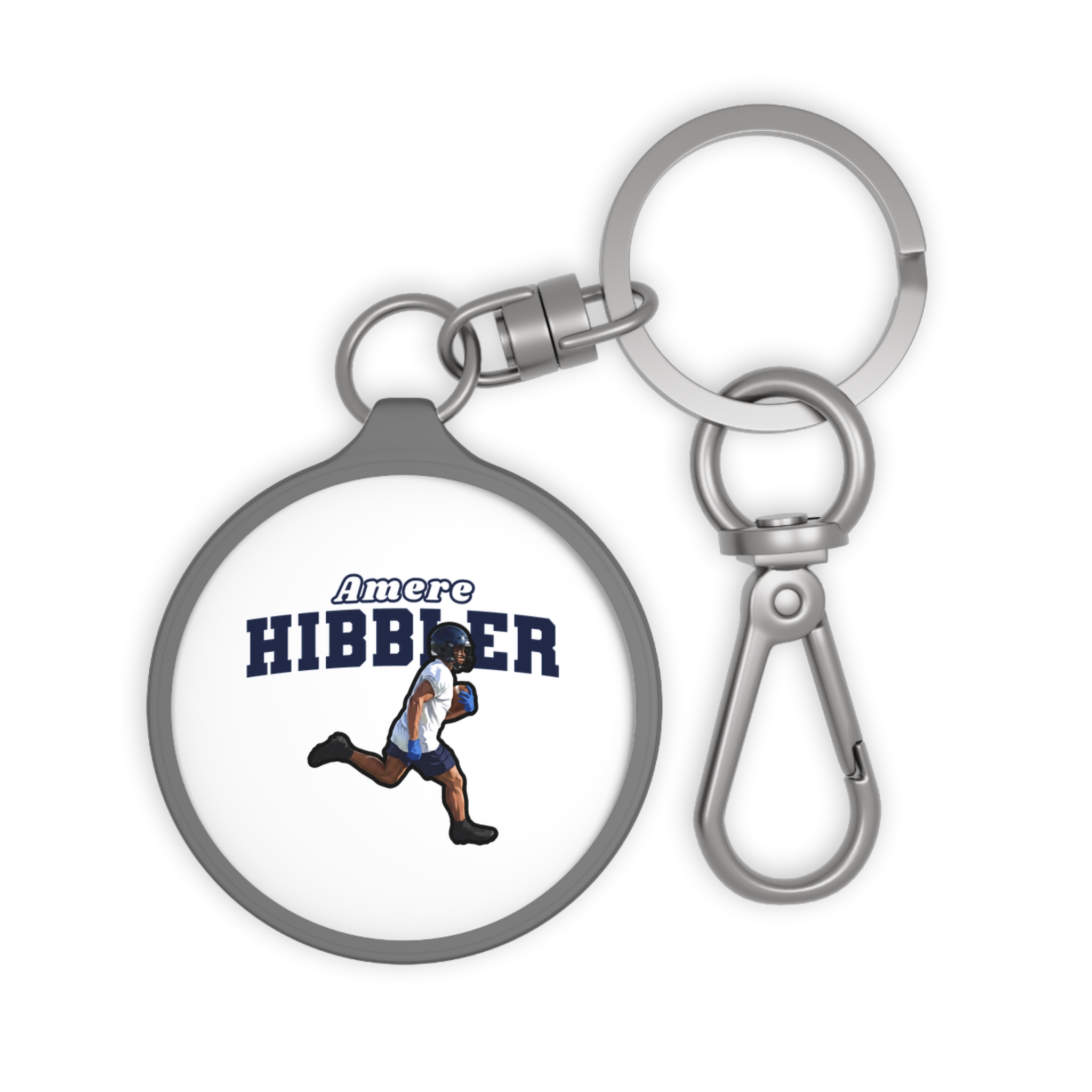 Keychain — character_name_arch in Grey