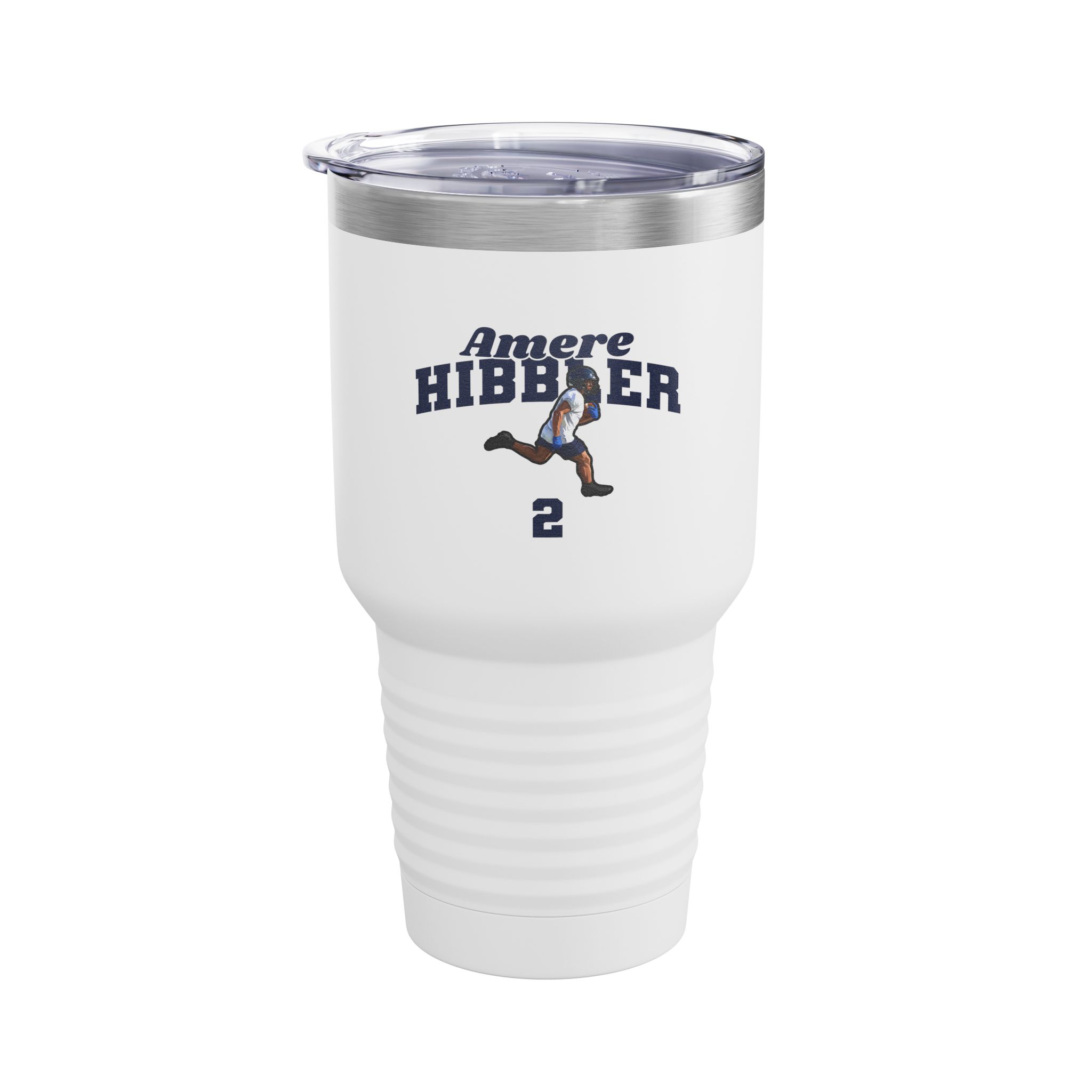 30oz Tumbler — character_signature_arch in White