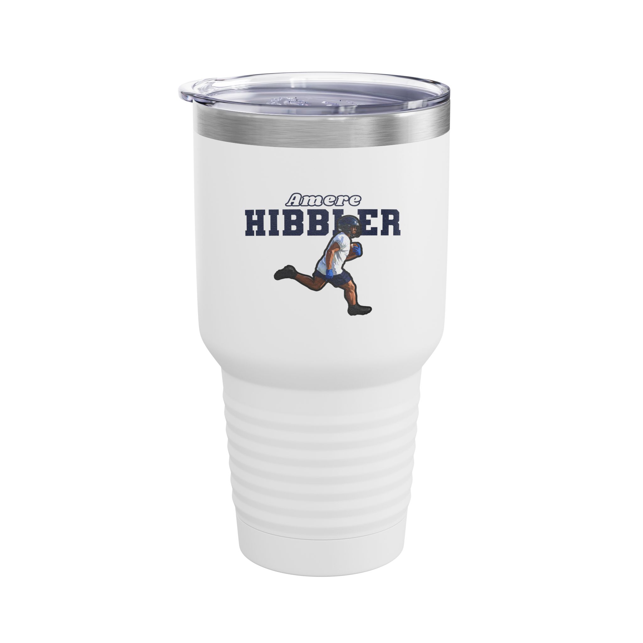 30oz Tumbler — character_name_arch in White