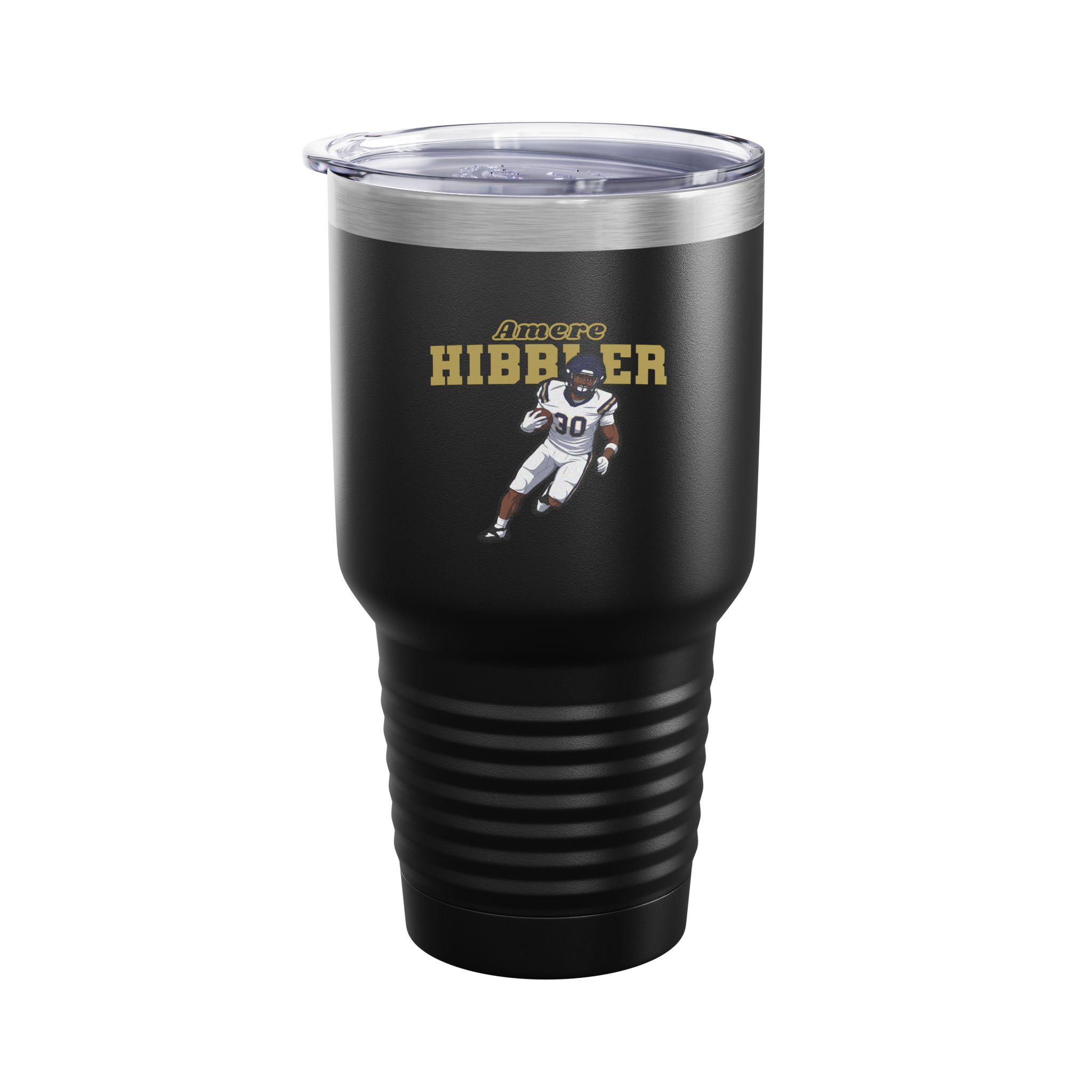 30oz Tumbler — character_name_arch in Black