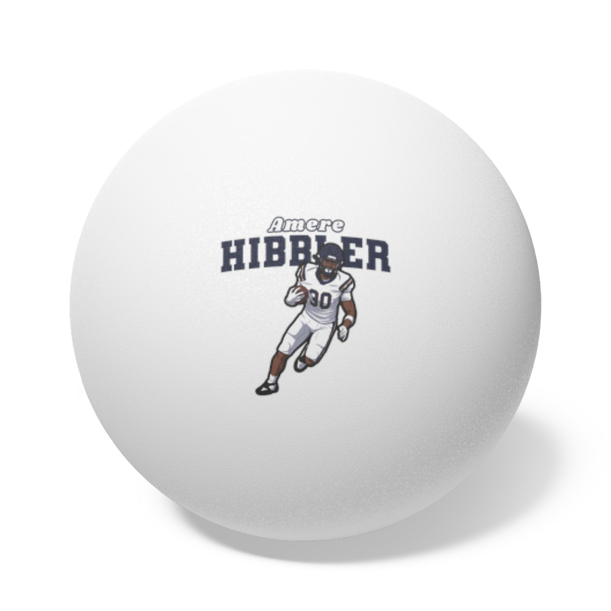 Ping Pong Balls, 6 pcs — character_name_arch in White