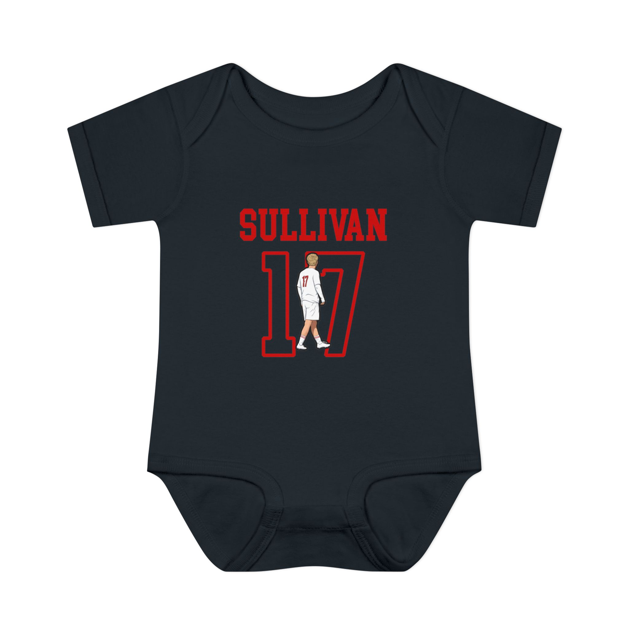Baby Onesie — character_shirsey in Black