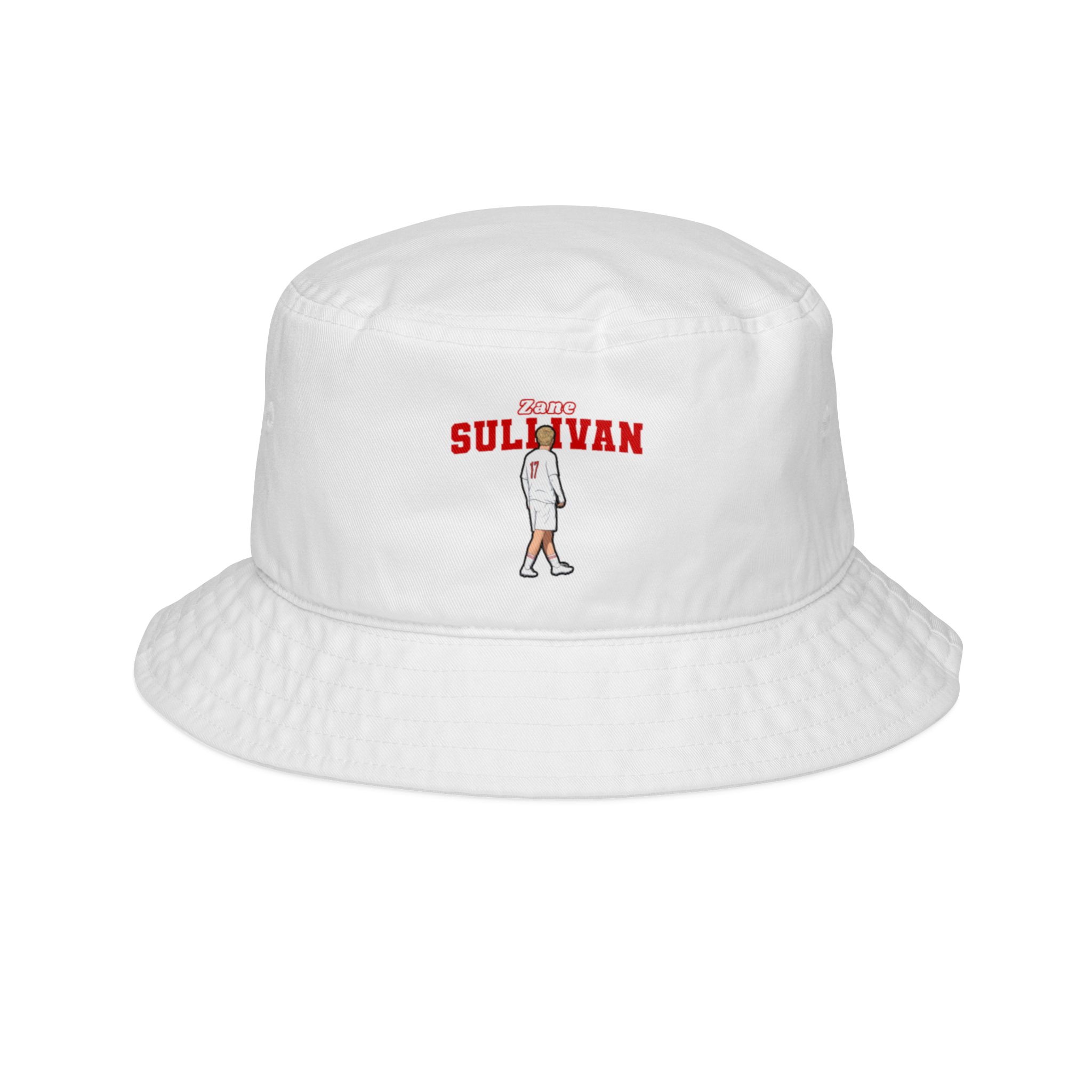 Bucket Hat — character_name_arch in White