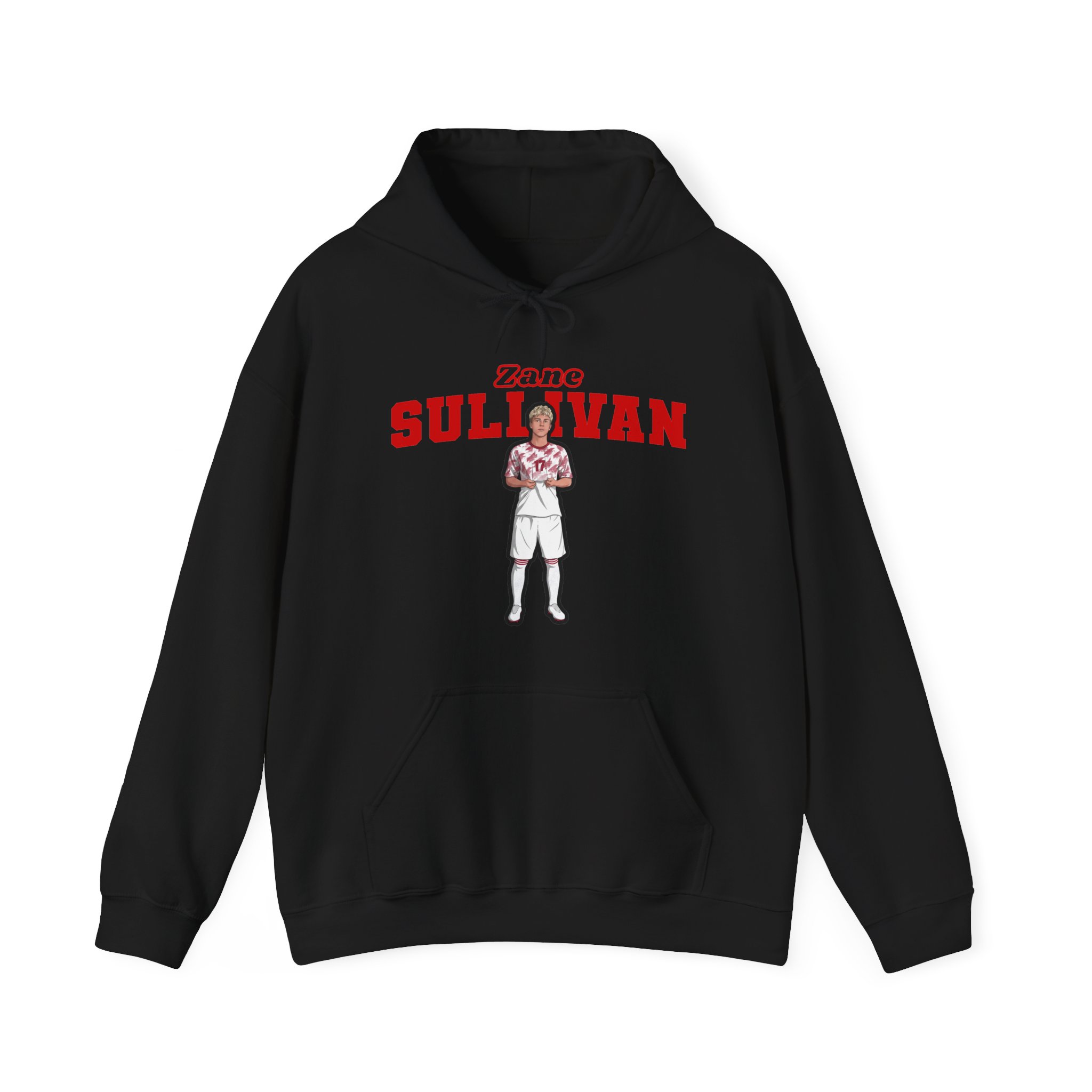 Hoodie — character_name_arch in Black