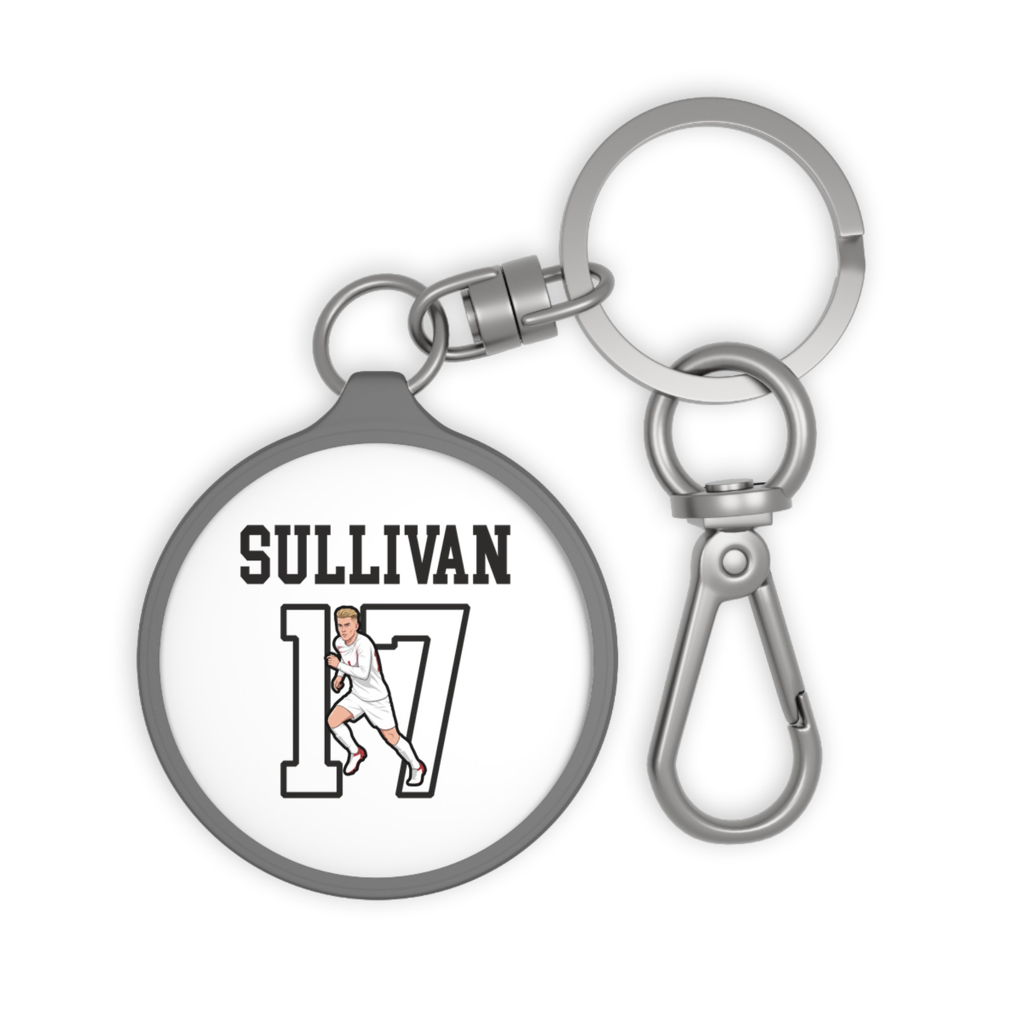 Keychain — character_shirsey in Grey