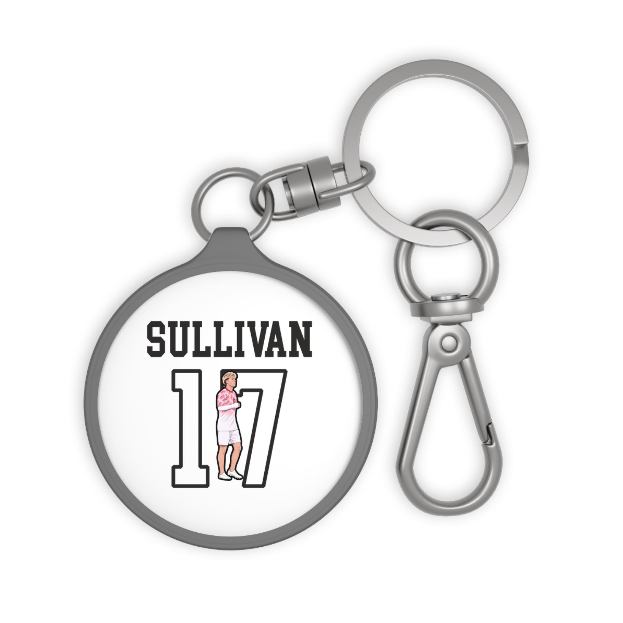 Keychain — character_shirsey in Grey