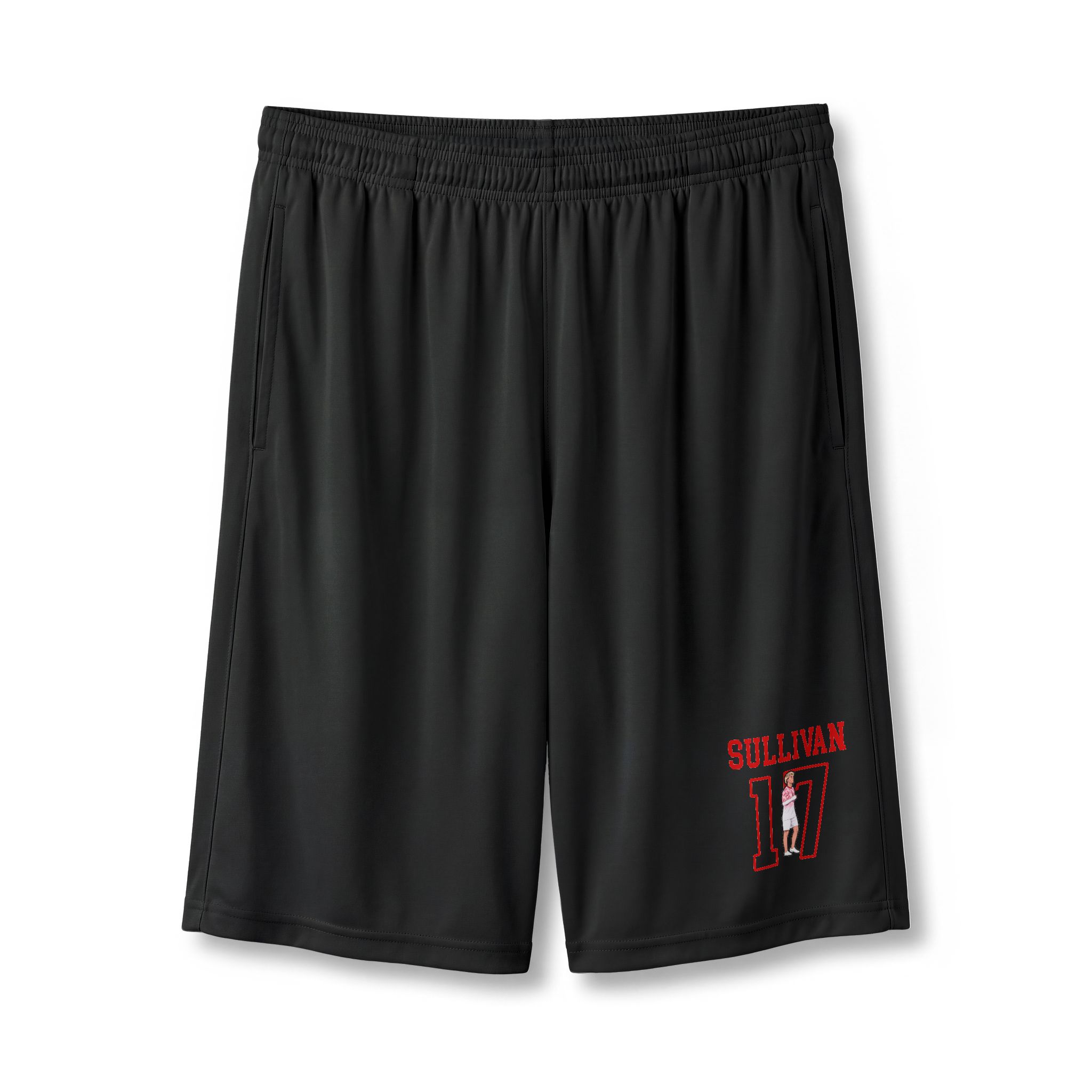 Shorts — character_shirsey in Black