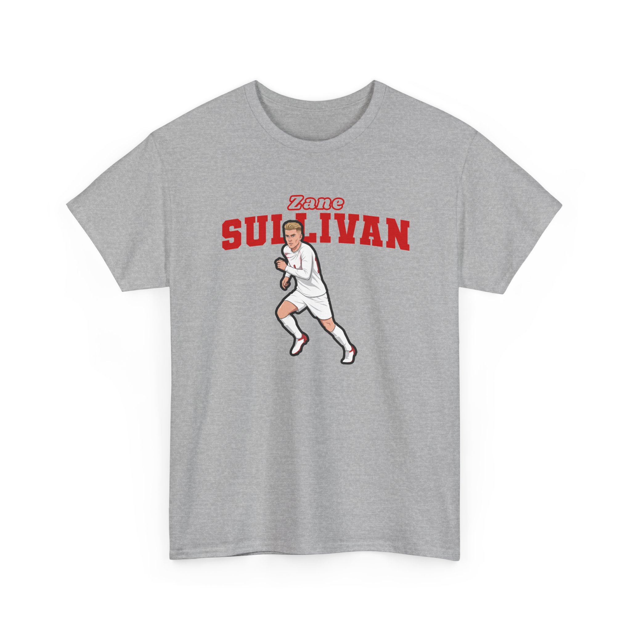 Tee — character_name_arch in Grey