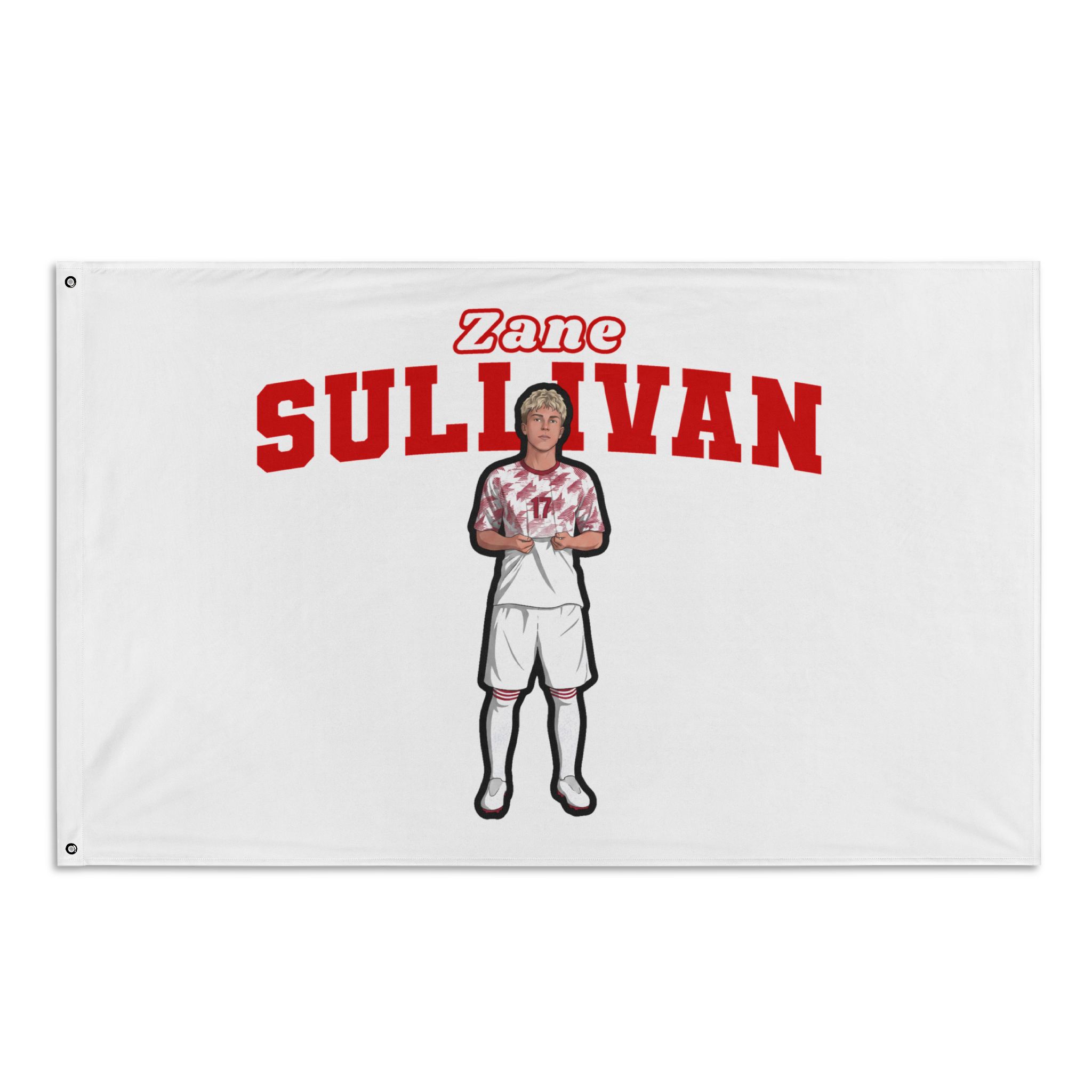 Flag (35 × 56 in) — character_name_arch in Classic