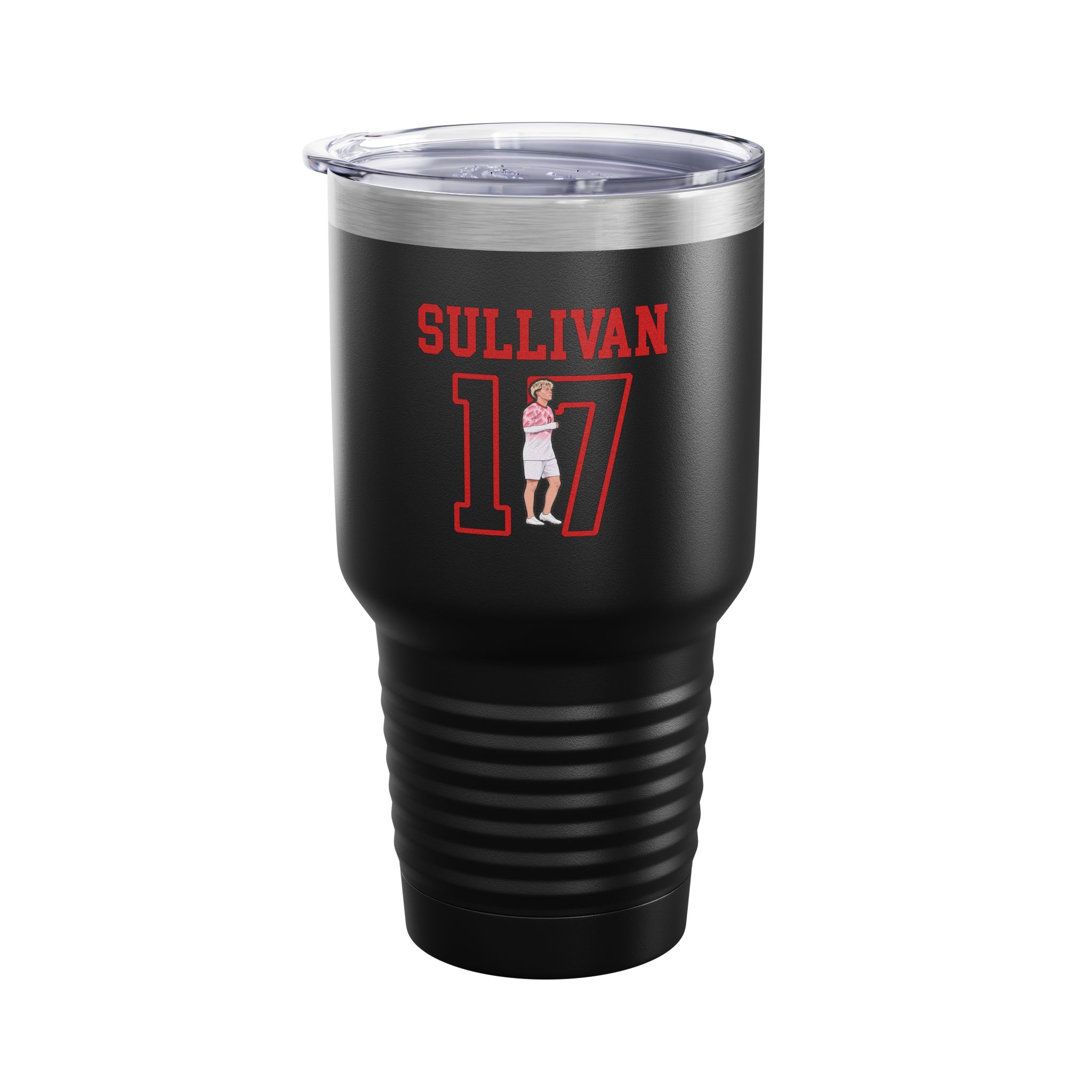 30oz Tumbler — character_shirsey in Black