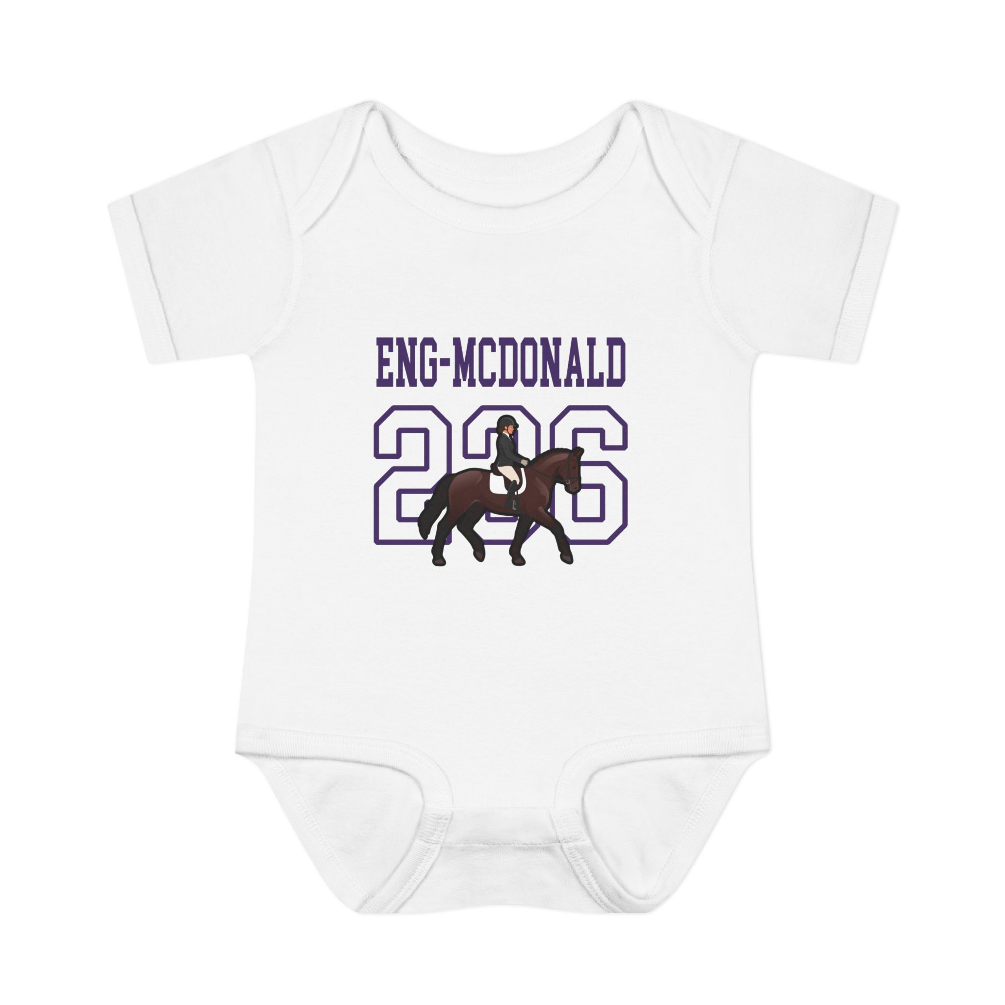 Baby Onesie — character_shirsey in White